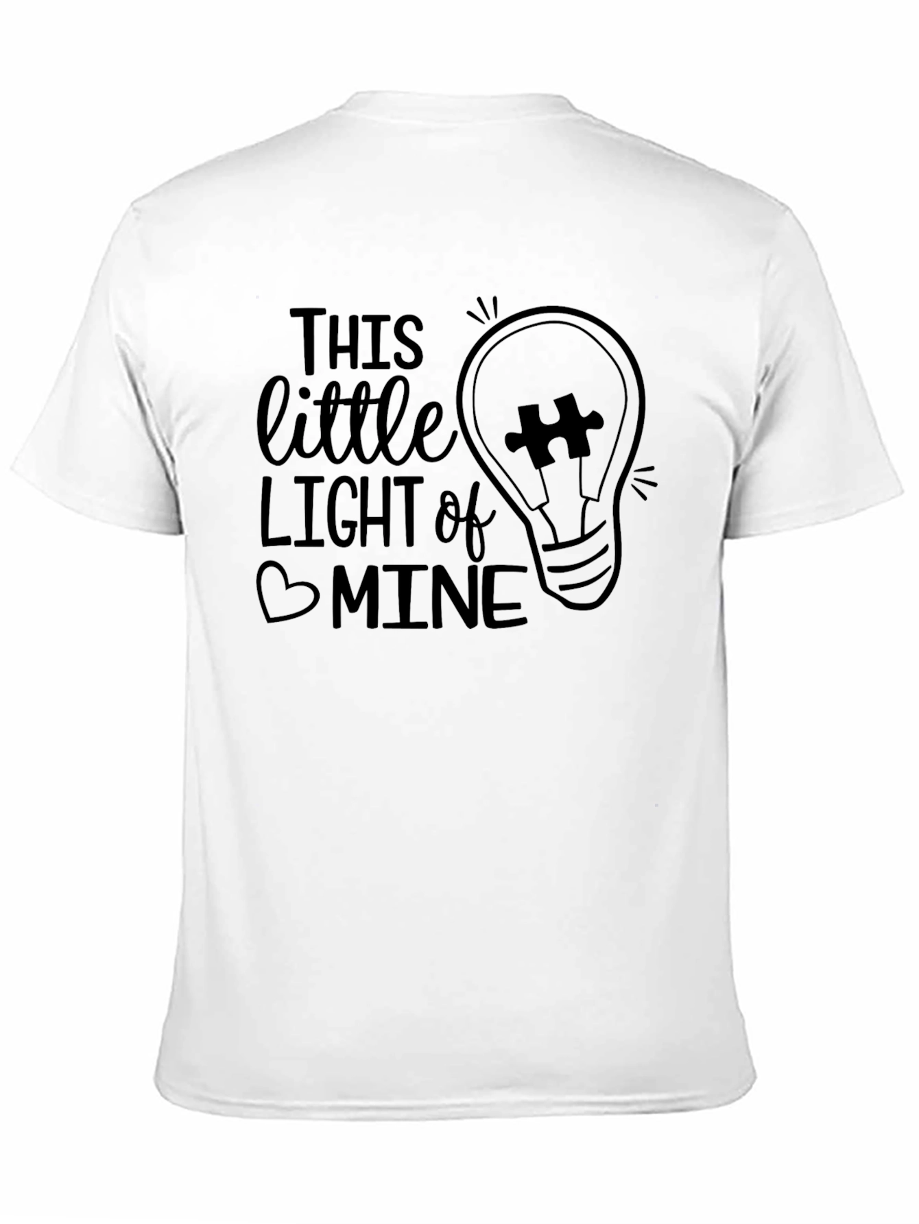 Autism Awareness Shirt: This Little Light of Mine