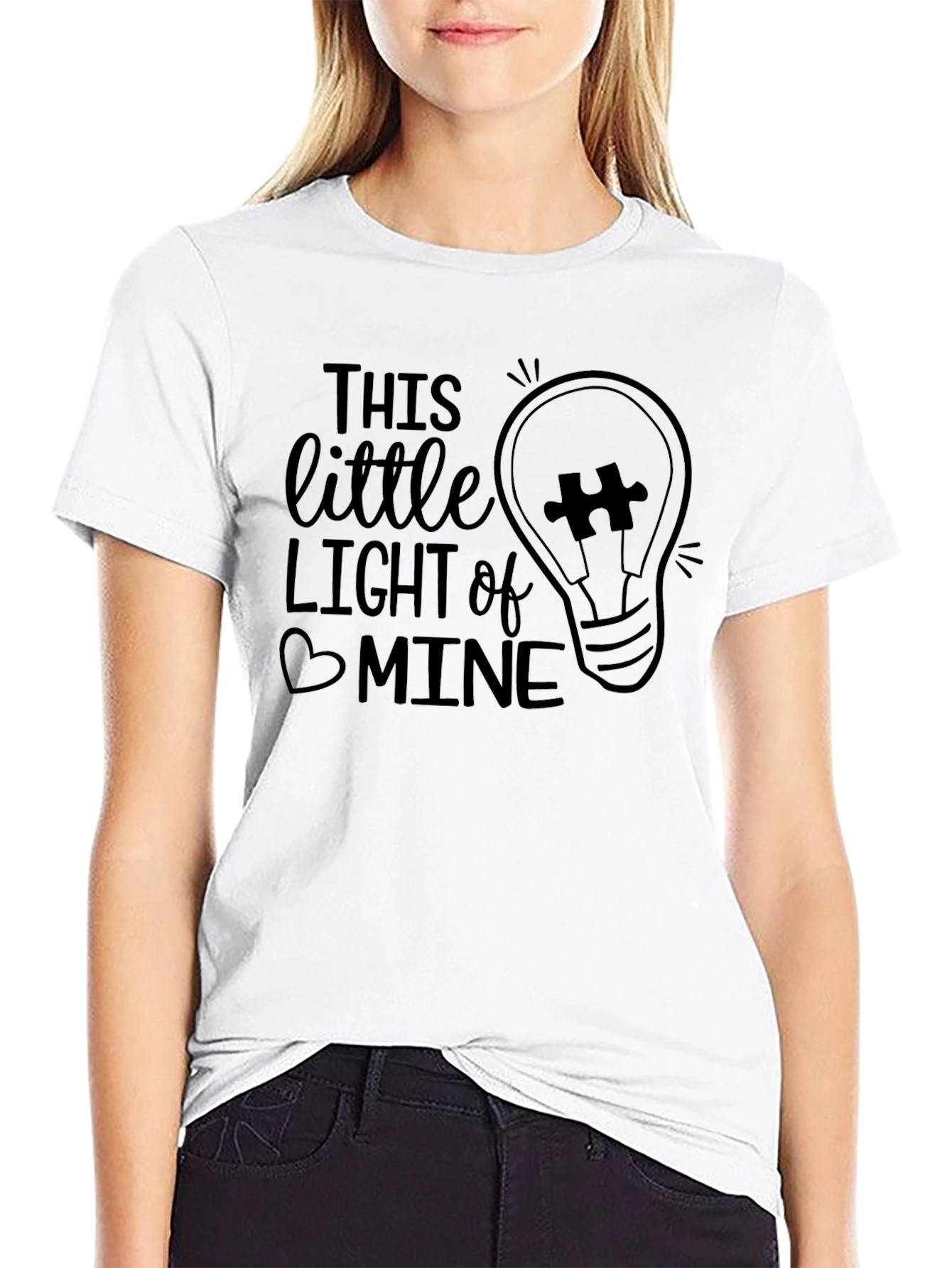 Autism Awareness Shirt: This Little Light of Mine