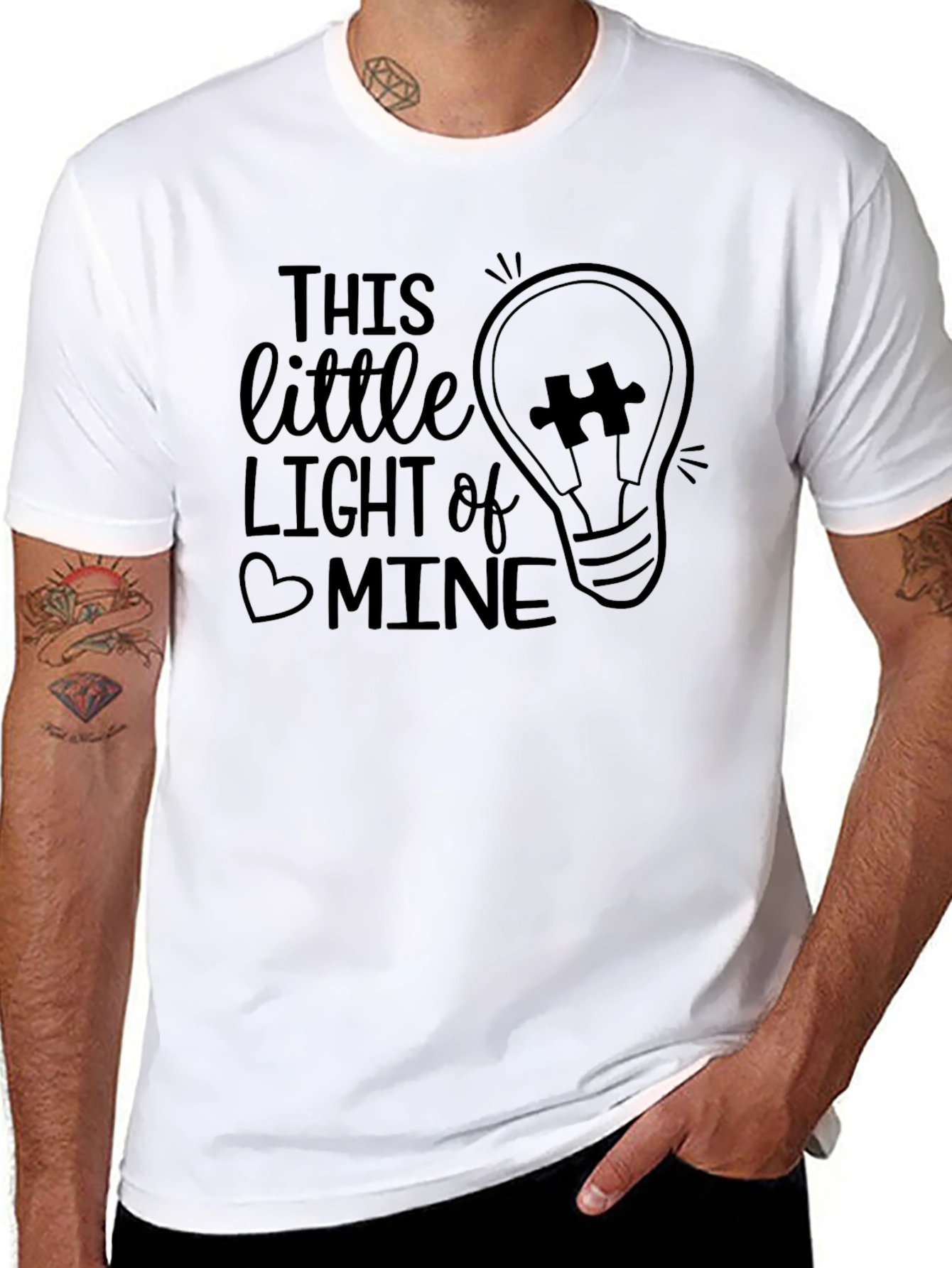 Autism Awareness Shirt: This Little Light of Mine
