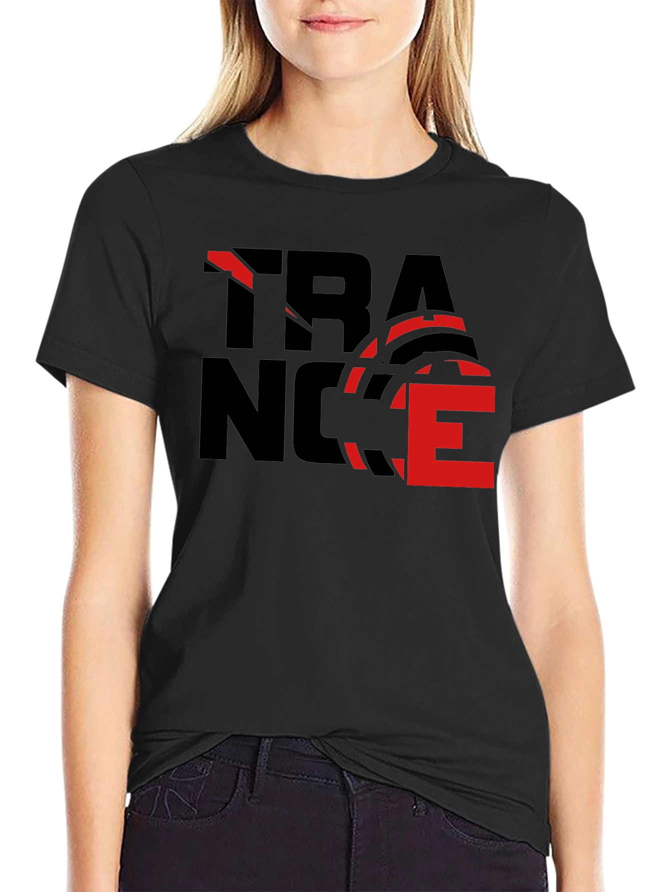 Trance Music Black T-Shirt
