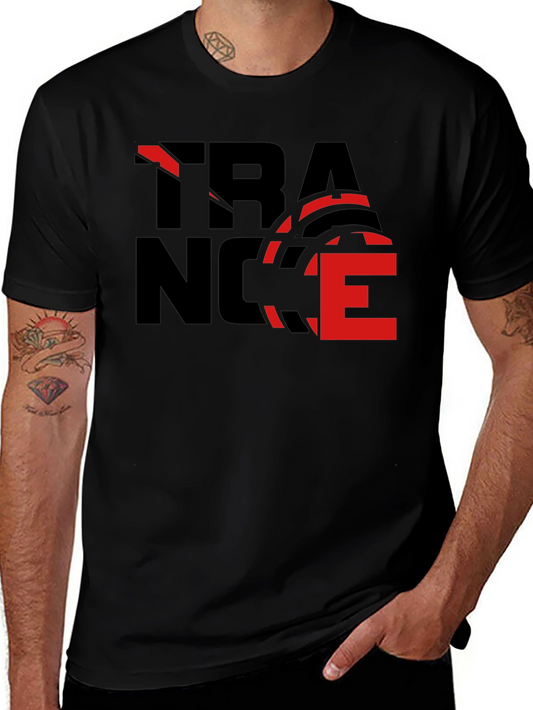 Trance Music Black T-Shirt