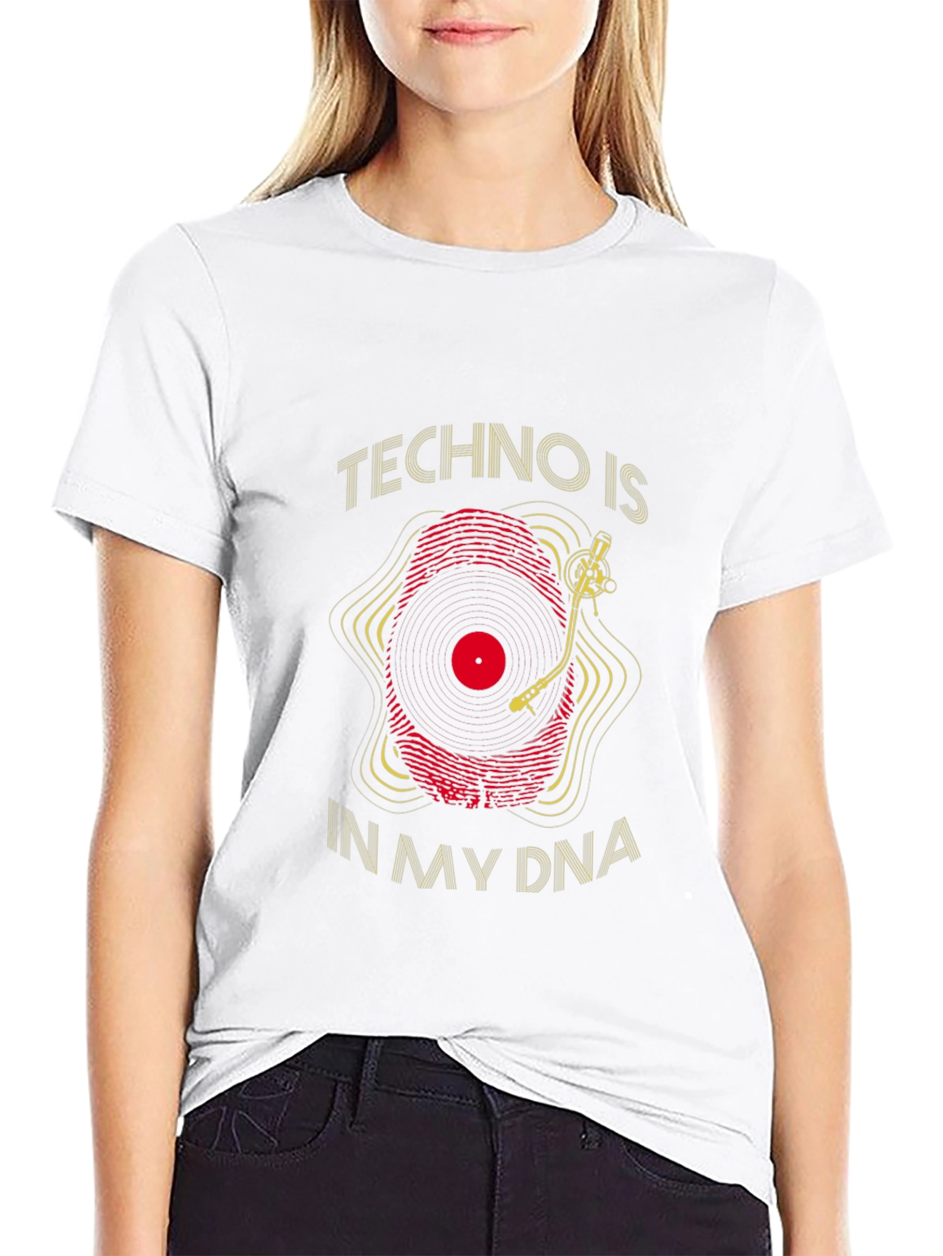 Techno Is In My DNA Graphic Tee