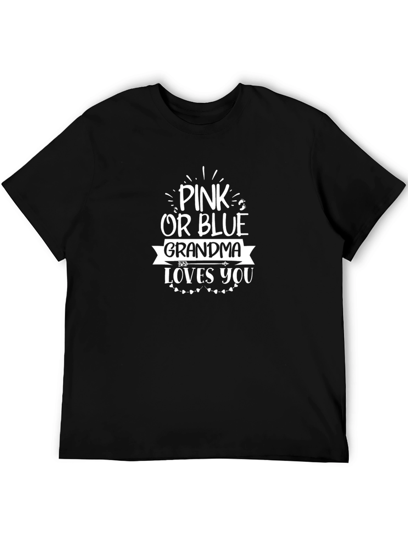 Pink or Blue Grandma Loves You T-Shirt