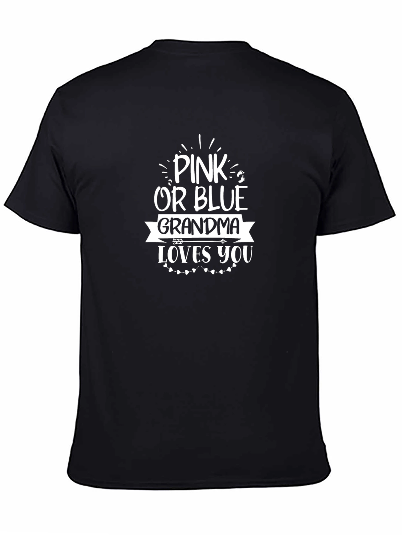 Pink or Blue Grandma Loves You T-Shirt