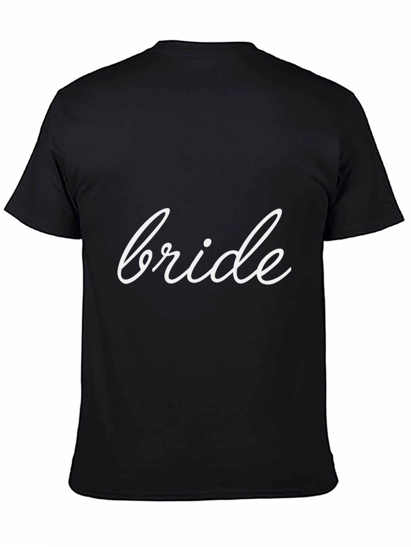 Bride Graphic Tee - Black Cotton Casual Shirt