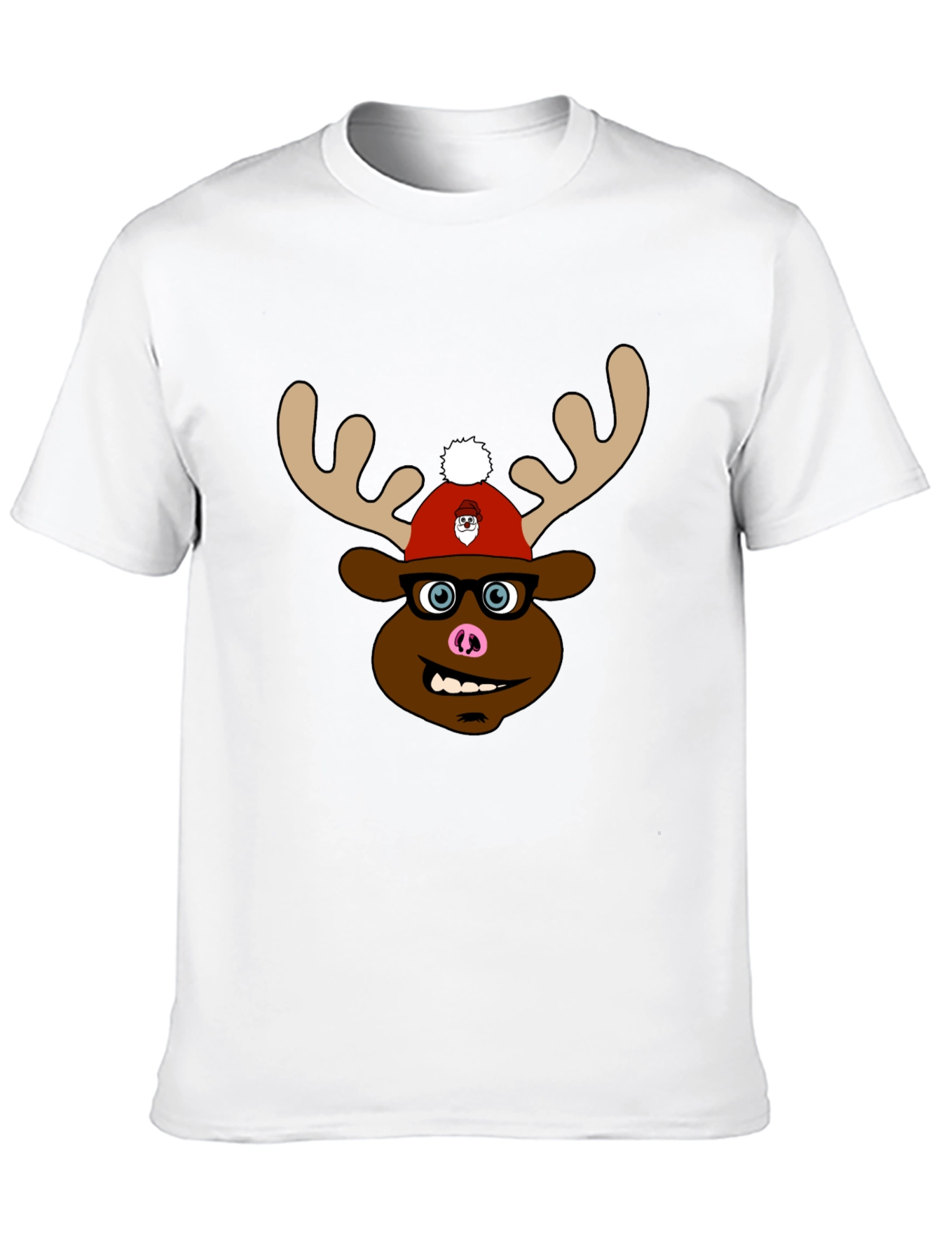 Funny Christmas Reindeer T-Shirt