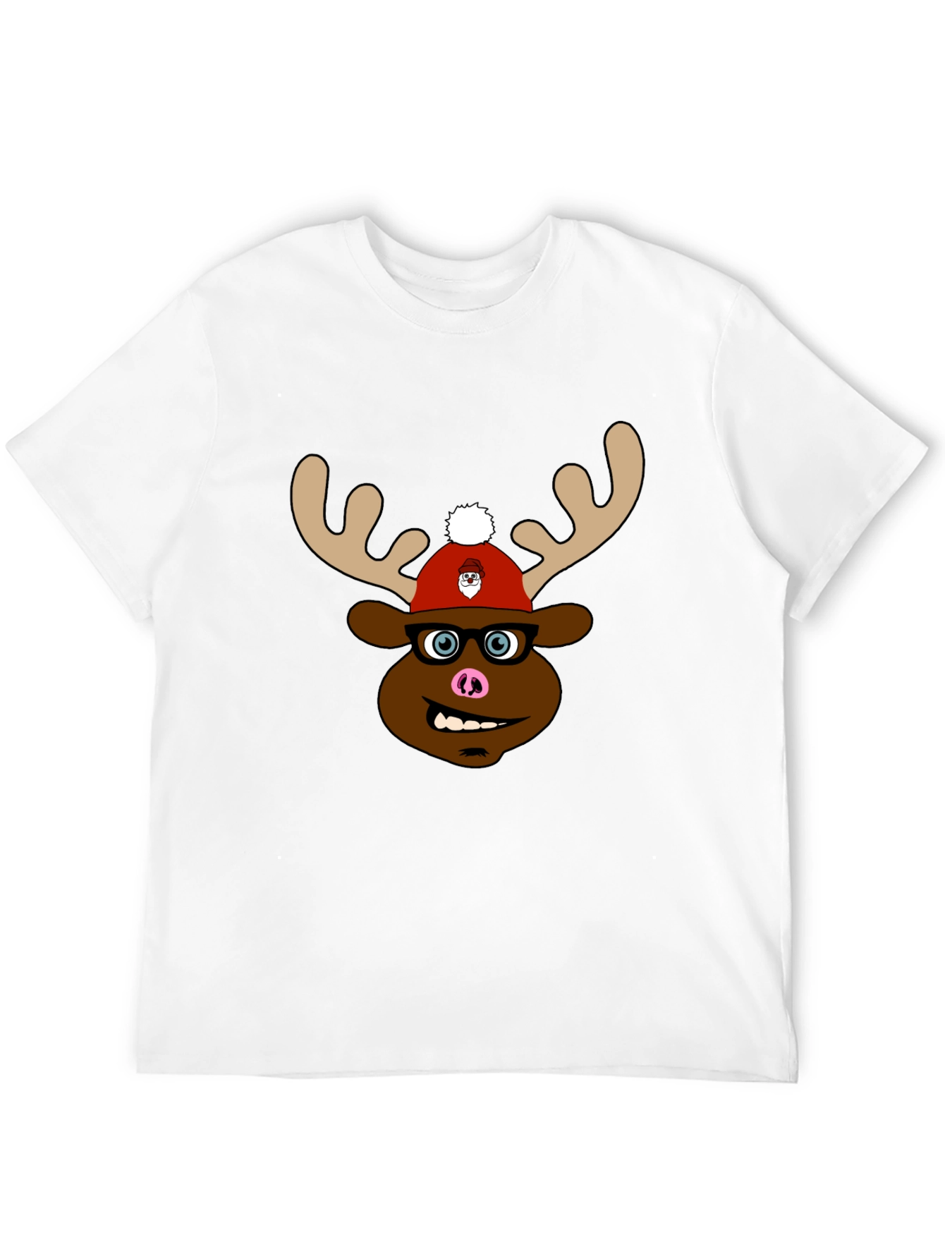Funny Christmas Reindeer T-Shirt