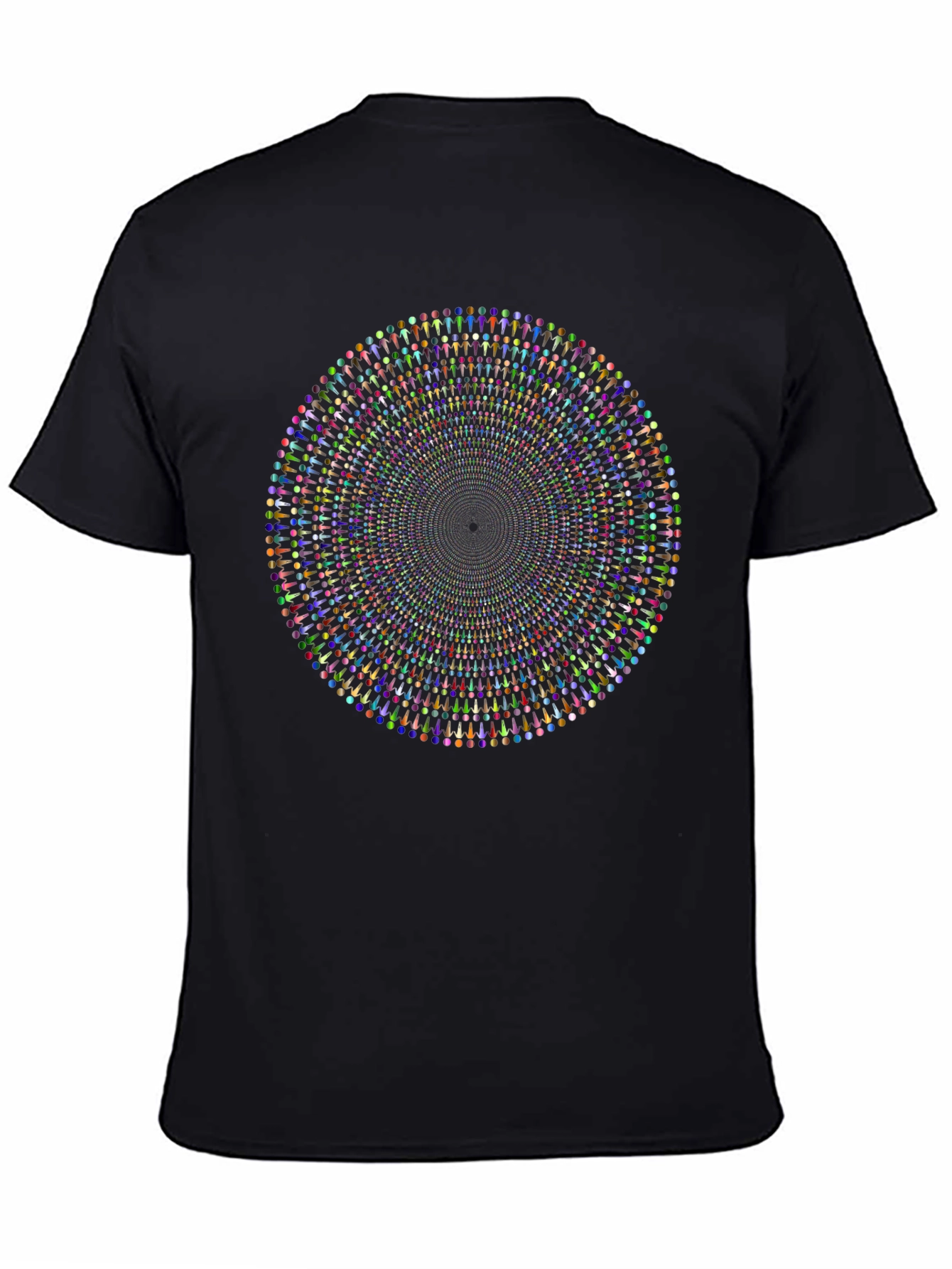 Hypnotic Circle T-Shirt - Unique Graphic Tee
