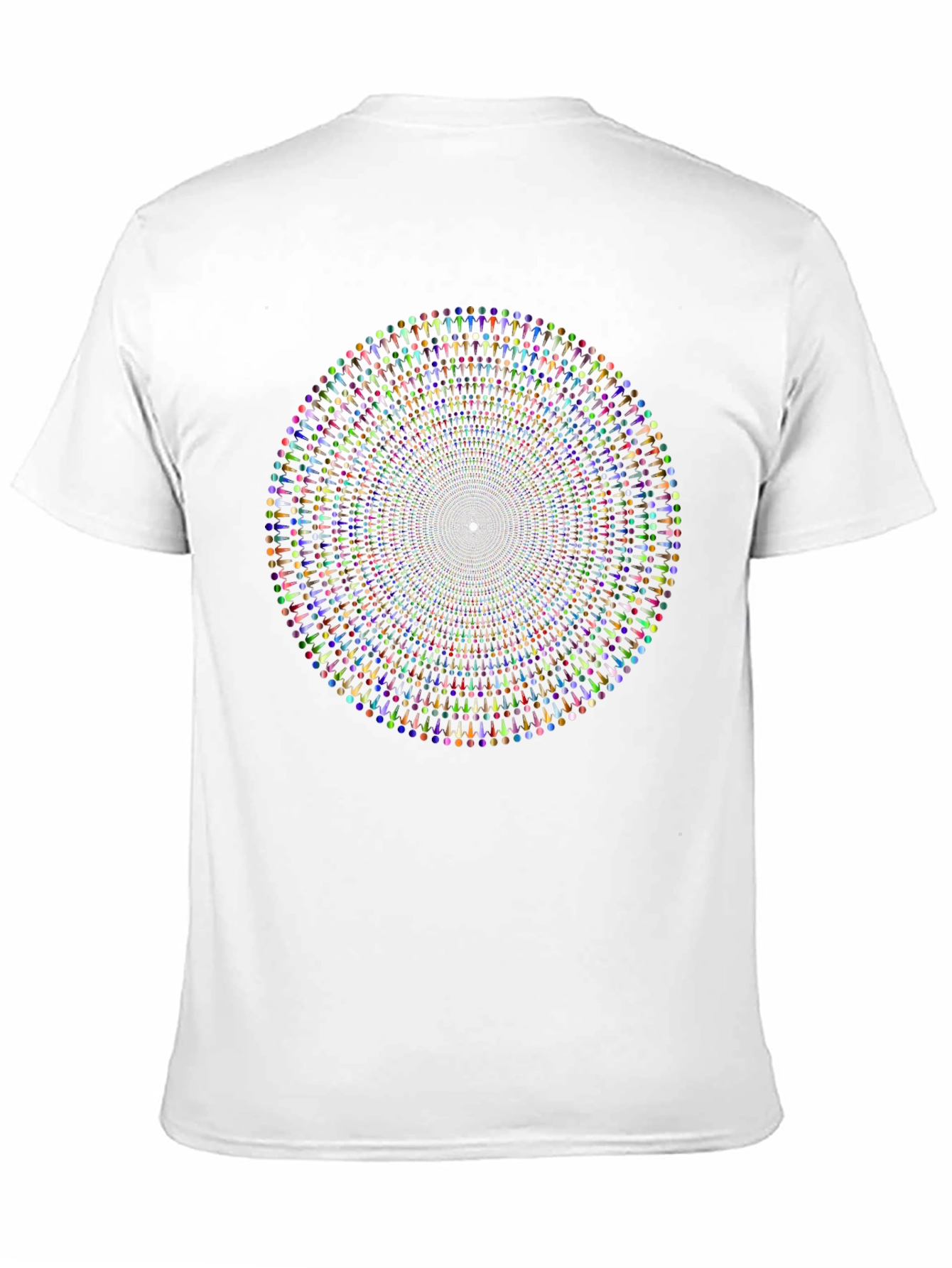 Hypnotic Circle T-Shirt - Unique Graphic Tee