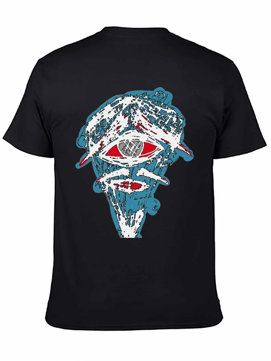 Abstract Graphic Print Tee