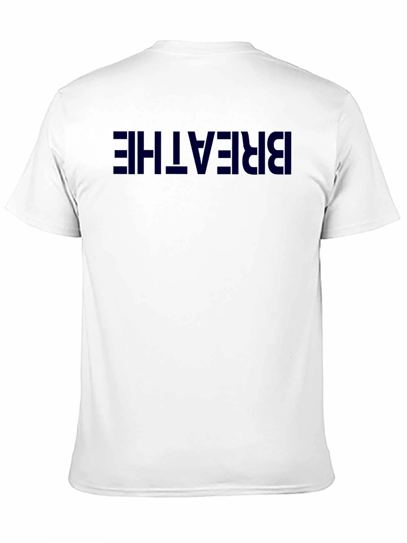 Breathe Graphic T-Shirt - Relaxed Fit Cotton Tee