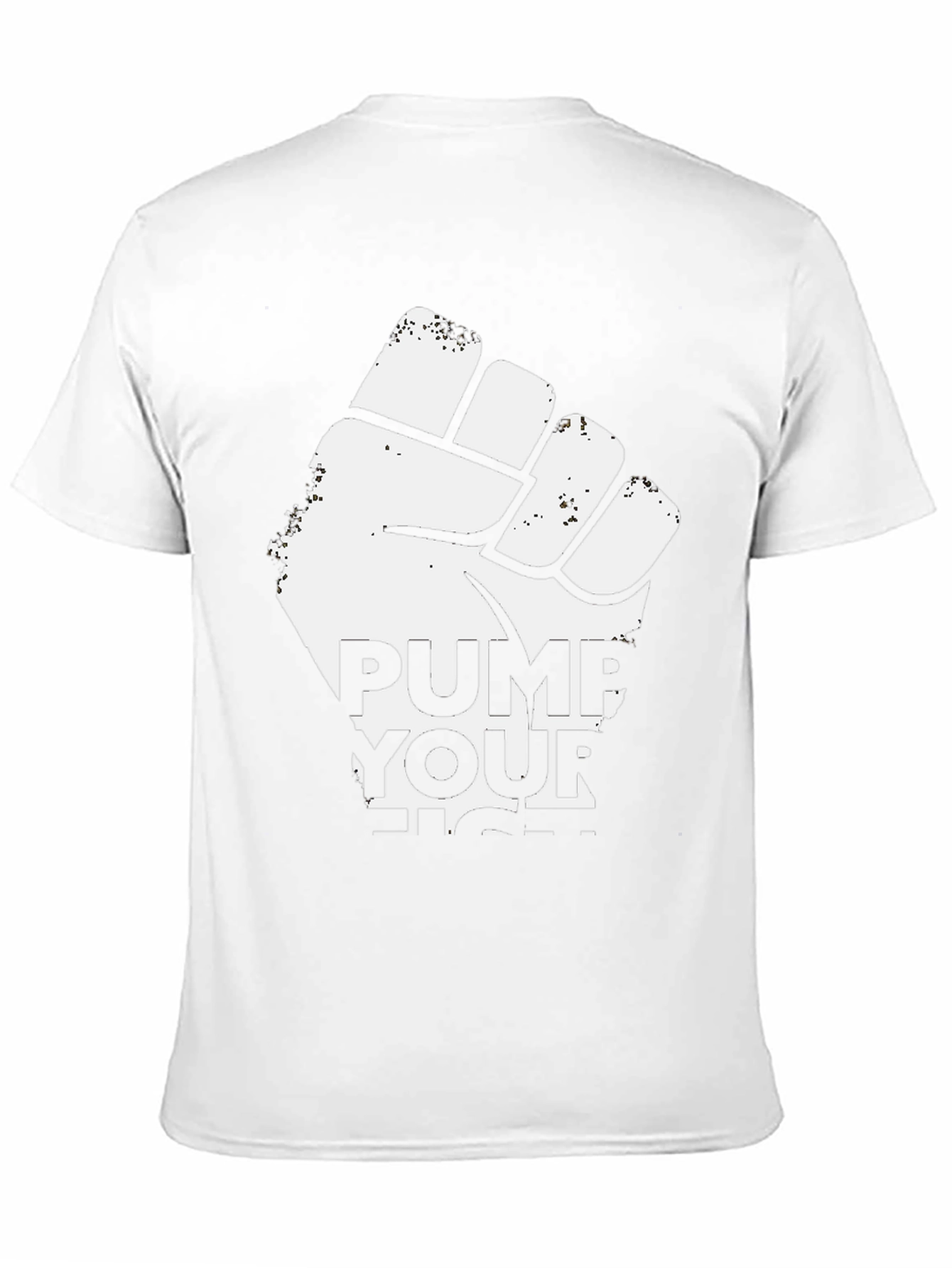 Pump Your Fist Graphic T-Shirt - Black Cotton Tee