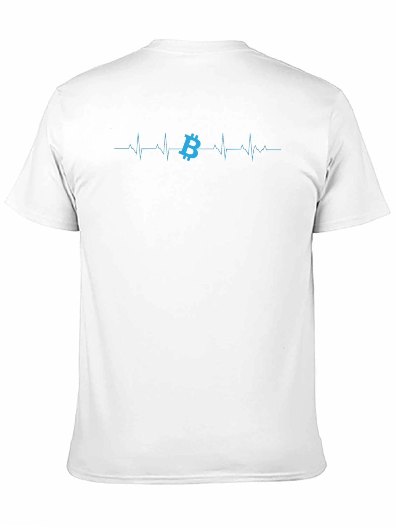 Bitcoin Heartbeat Graphic T-Shirt - Crypto Tee