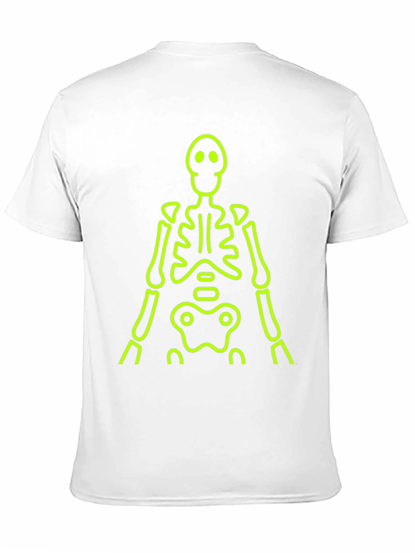 Neon Skeleton Black T-Shirt