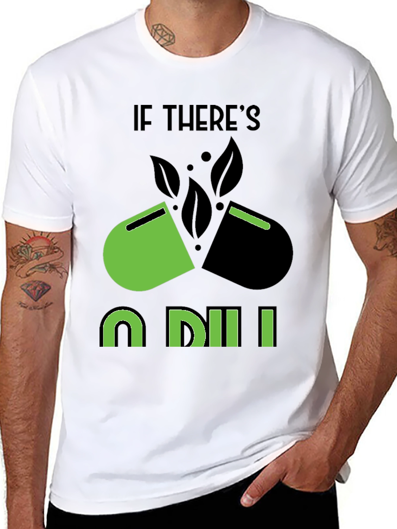 Herbal Remedy T-Shirt - Natures Pill Design