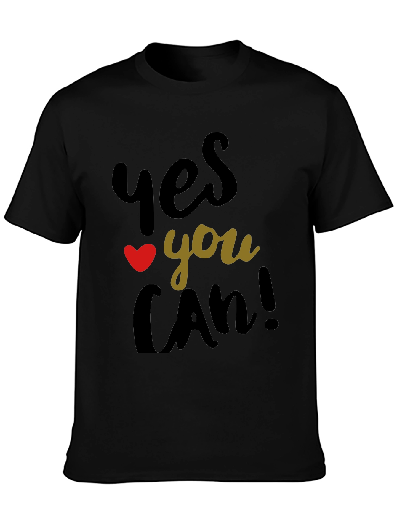 Yes You Can! Graphic Tee - Motivational Shirt