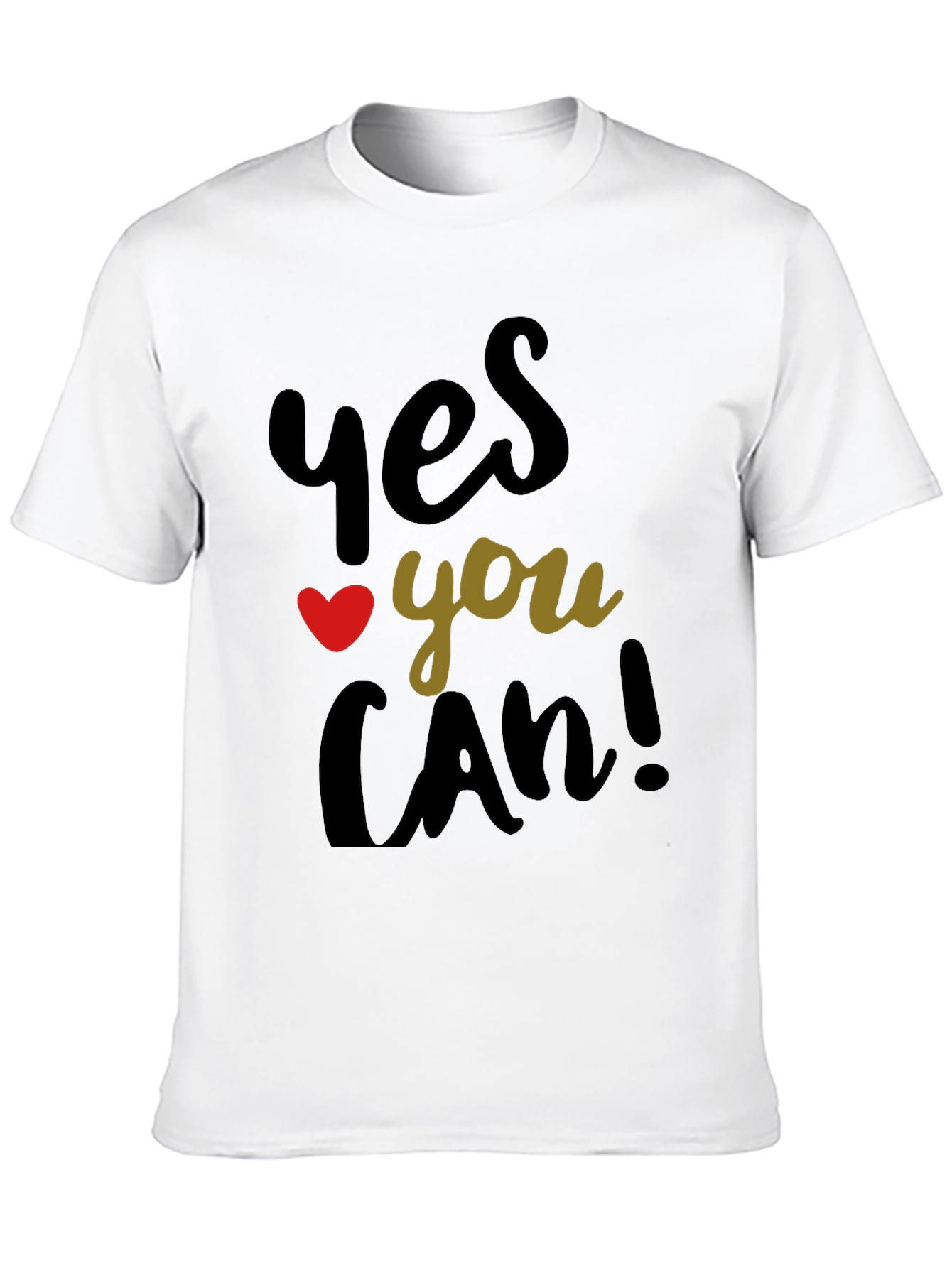 Yes You Can! Graphic Tee - Motivational Shirt