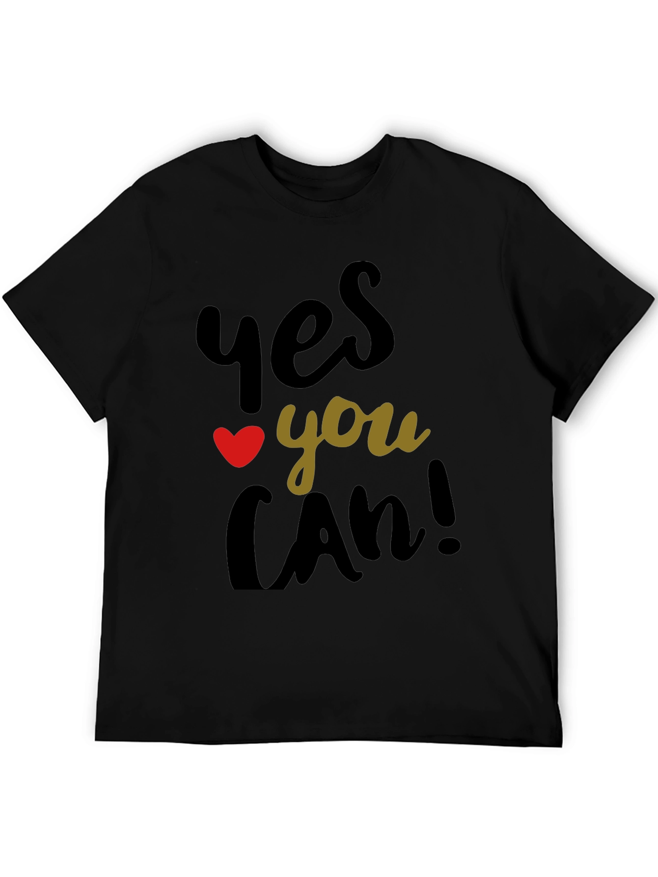 Yes You Can! Graphic Tee - Motivational Shirt