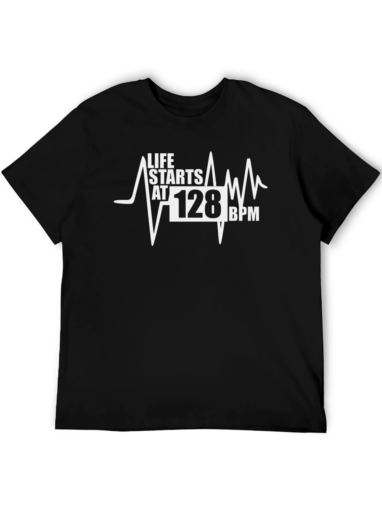 Life Starts at 128 BPM T-Shirt