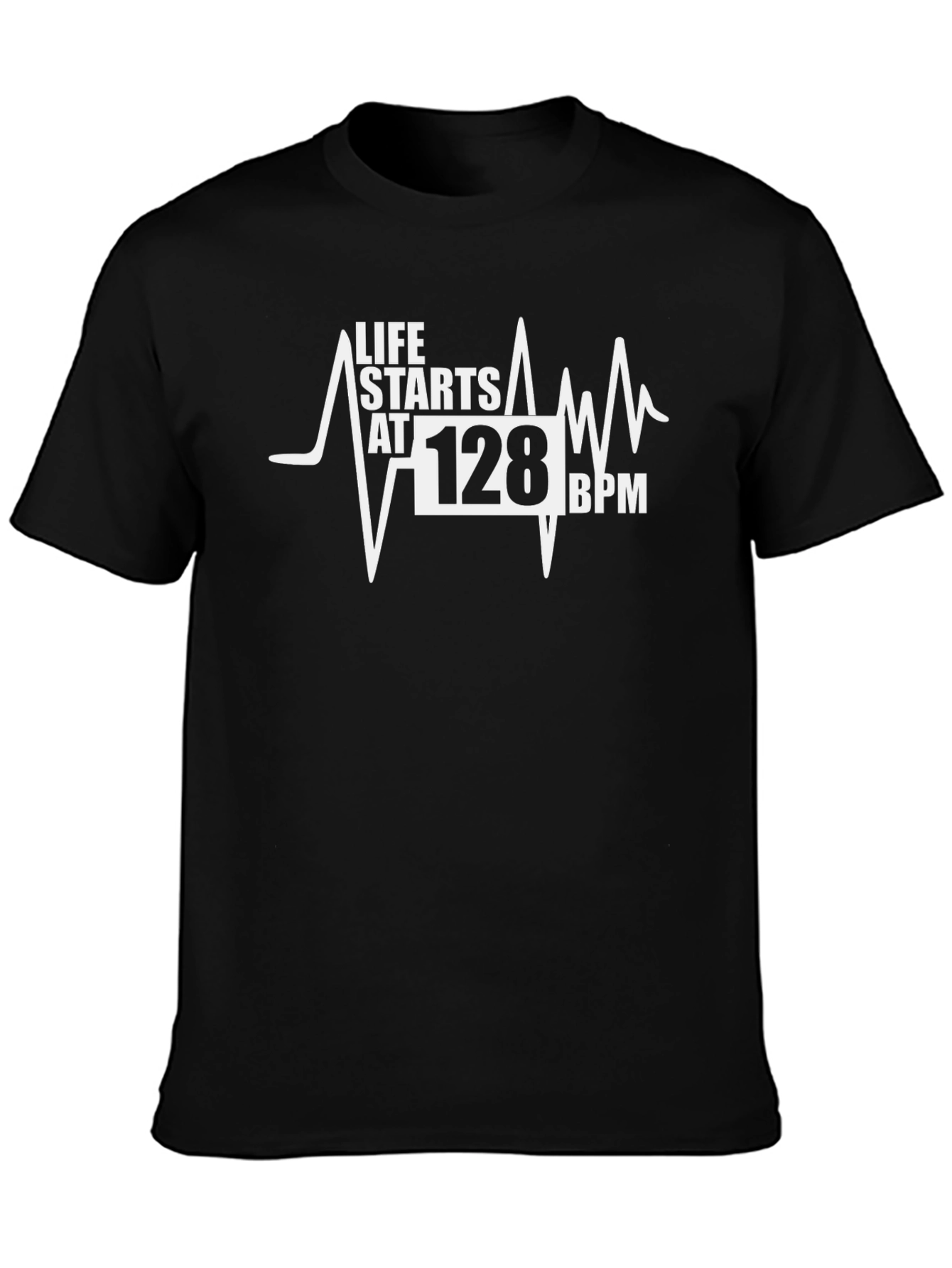 Life Starts at 128 BPM T-Shirt