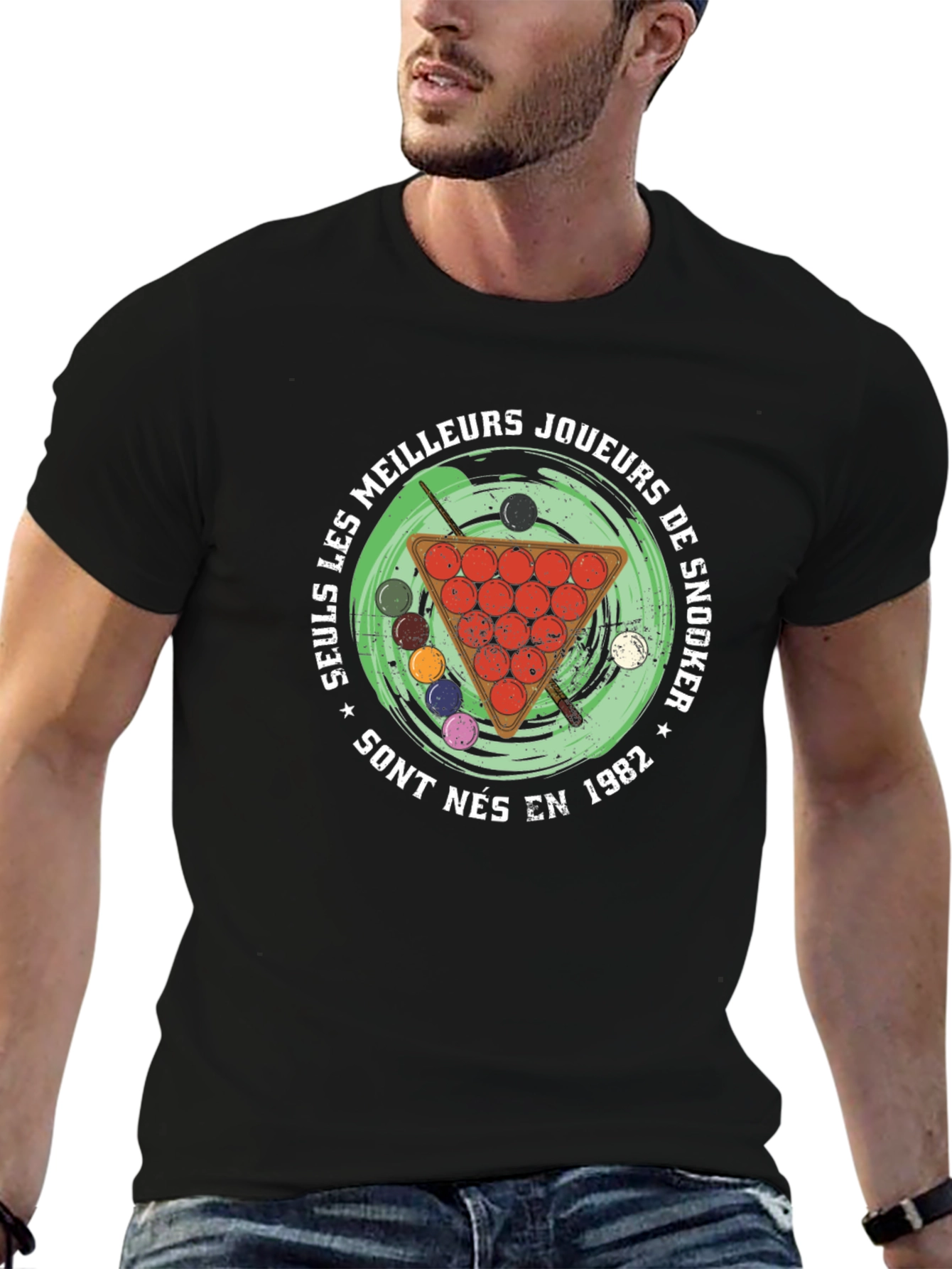 Snooker Player T-Shirt - Born in 1982