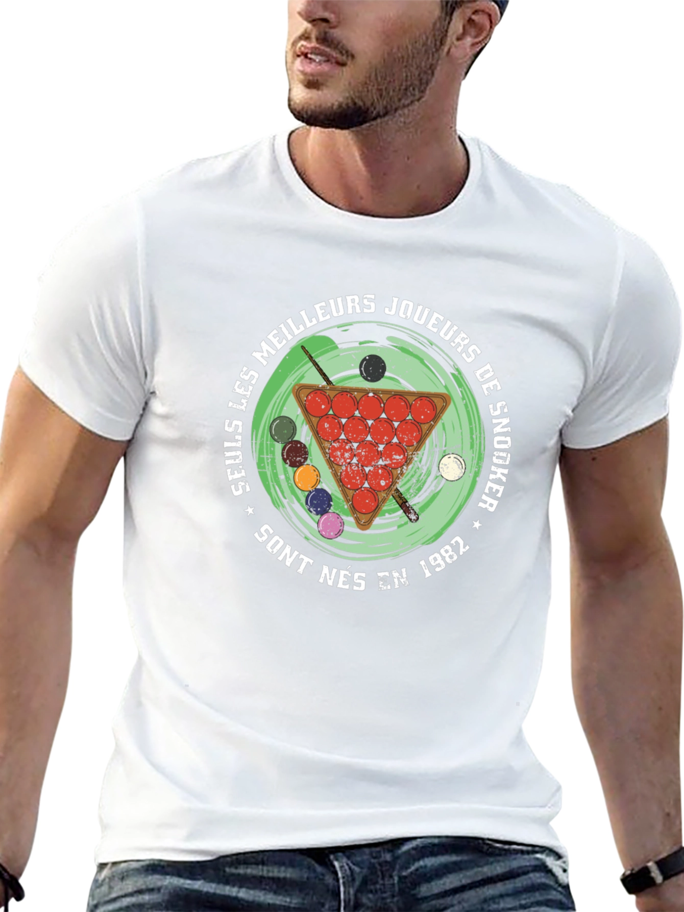 Snooker Player T-Shirt - Born in 1982