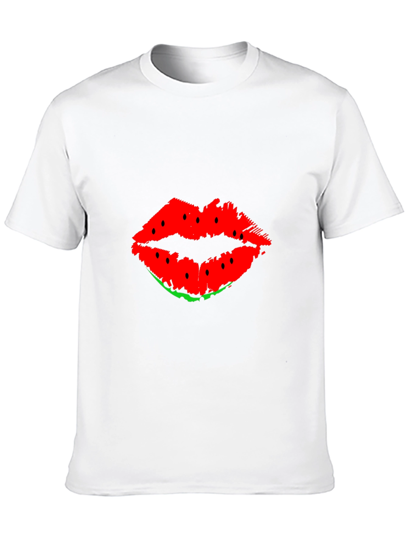 Watermelon Lips Graphic T-Shirt