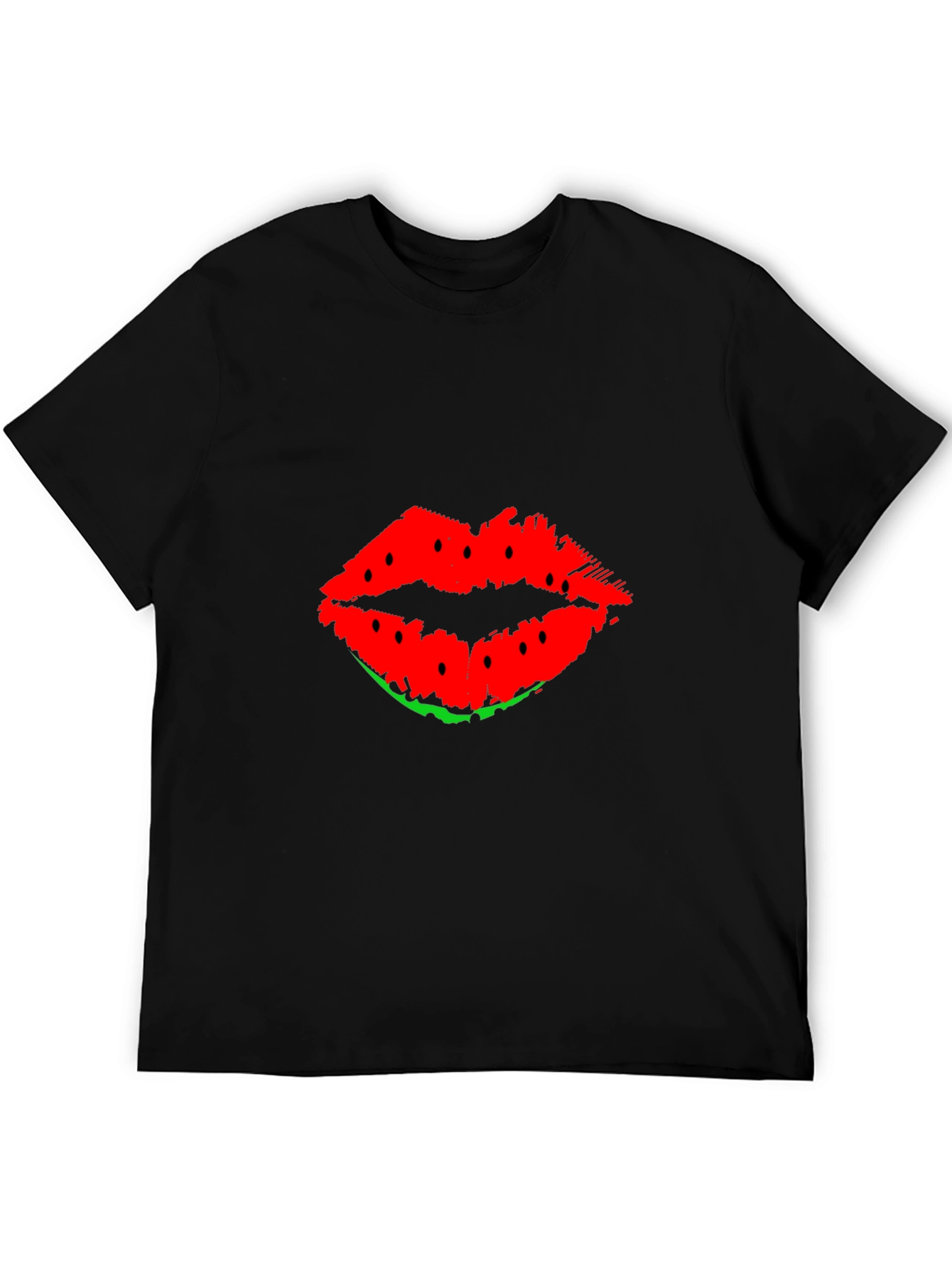Watermelon Lips Graphic T-Shirt