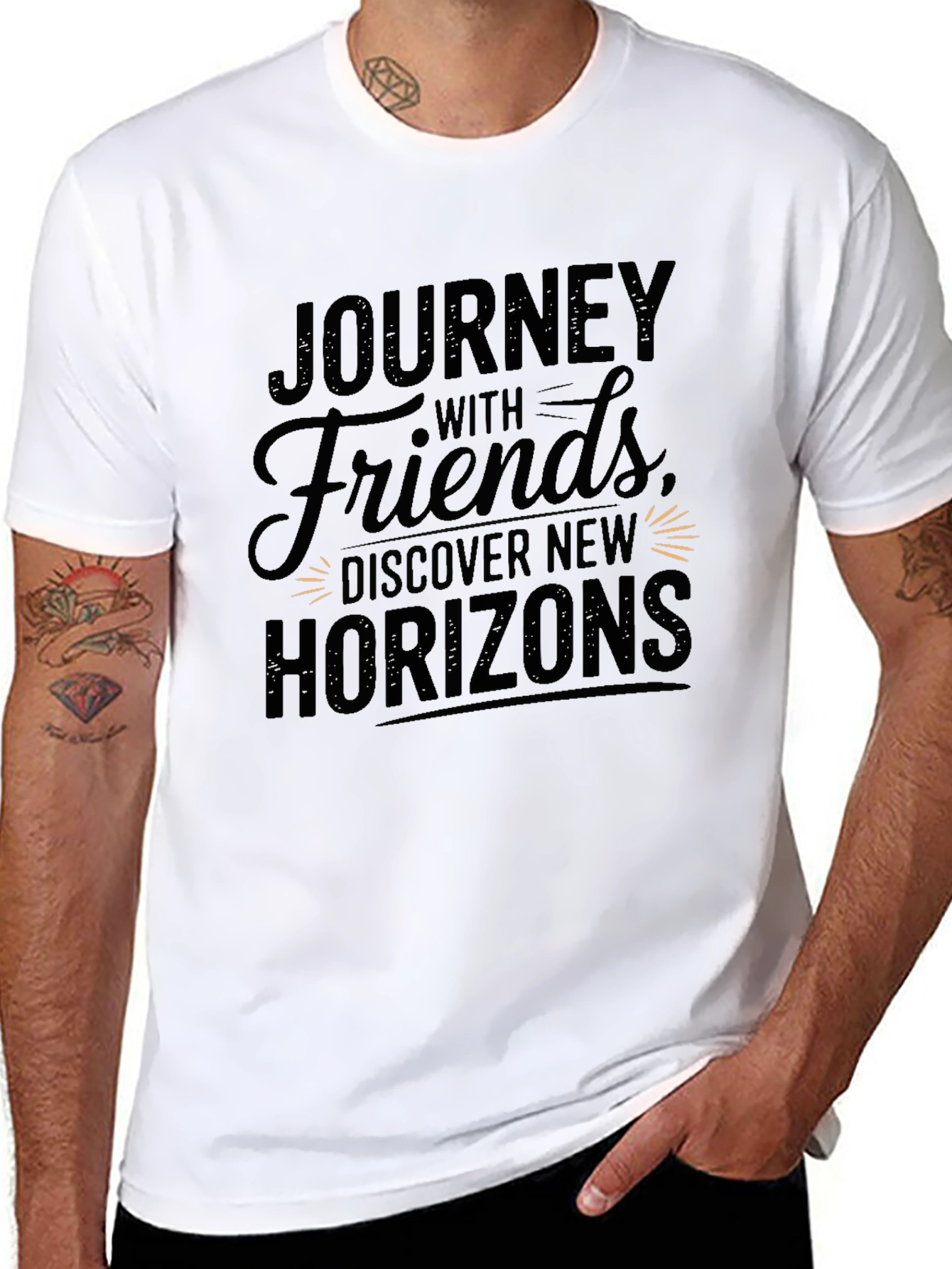 Journey with Friends Graphic T-Shirt