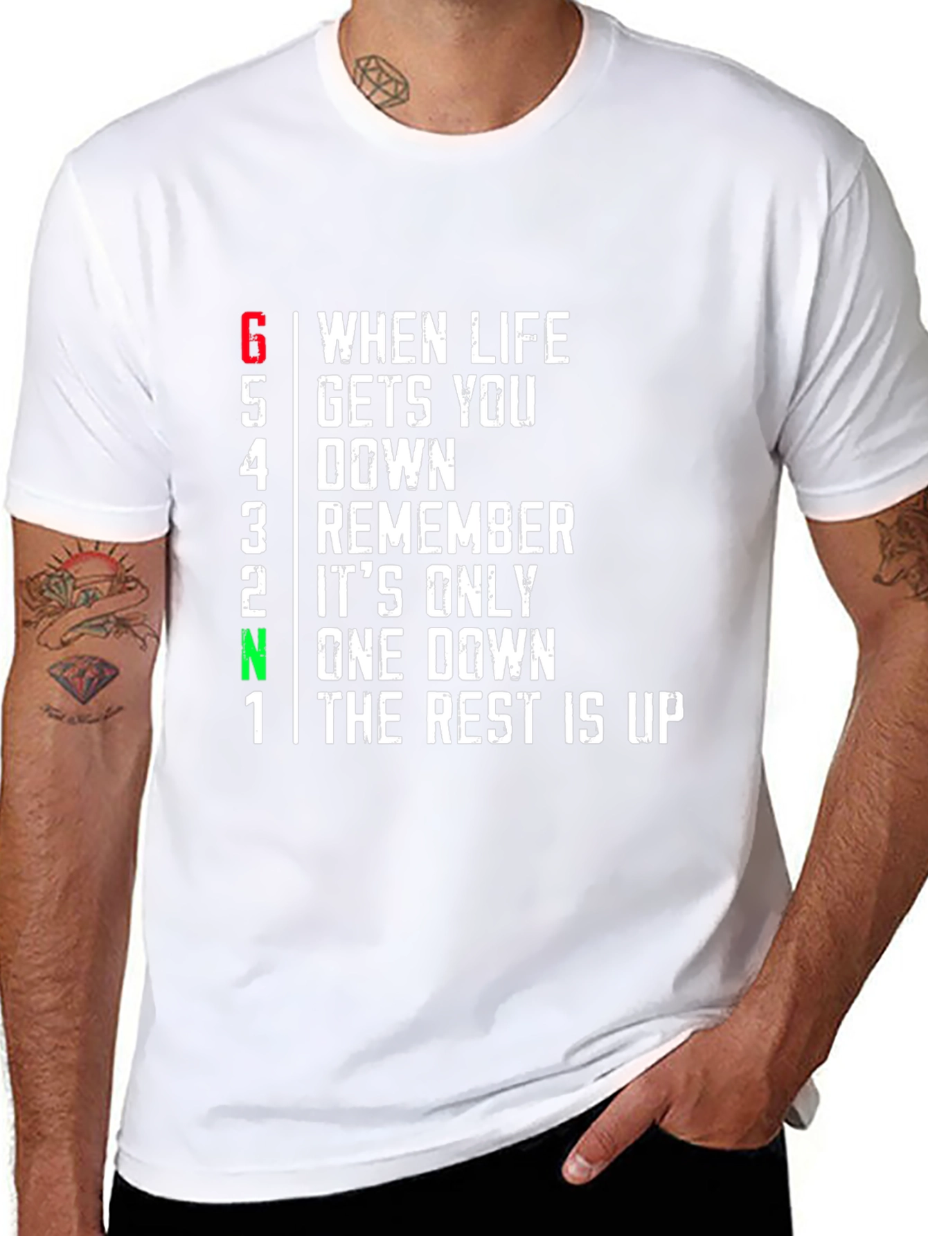 Motorcycle Gear Graphic T-Shirt