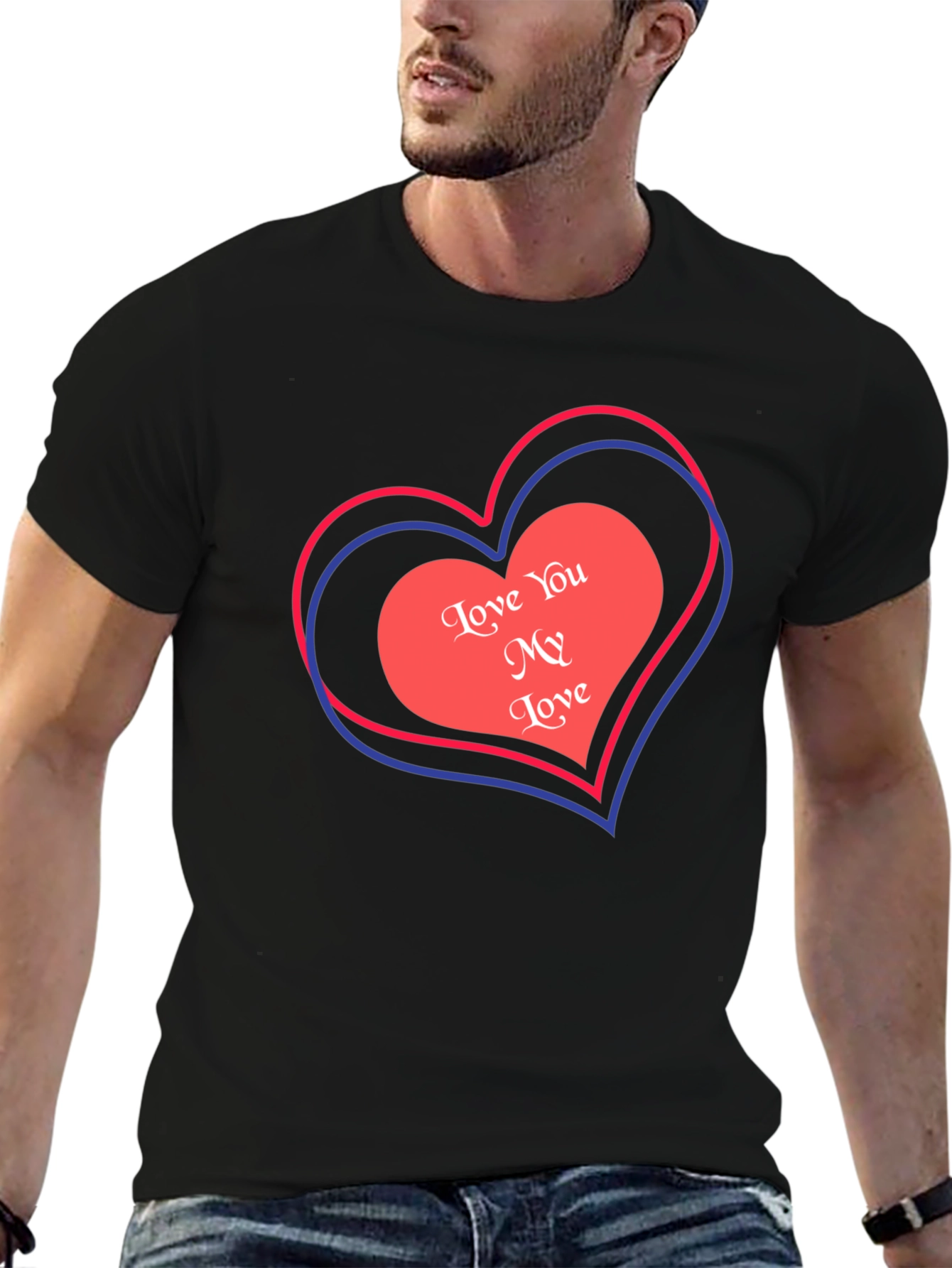 Love You My Love Graphic Tee