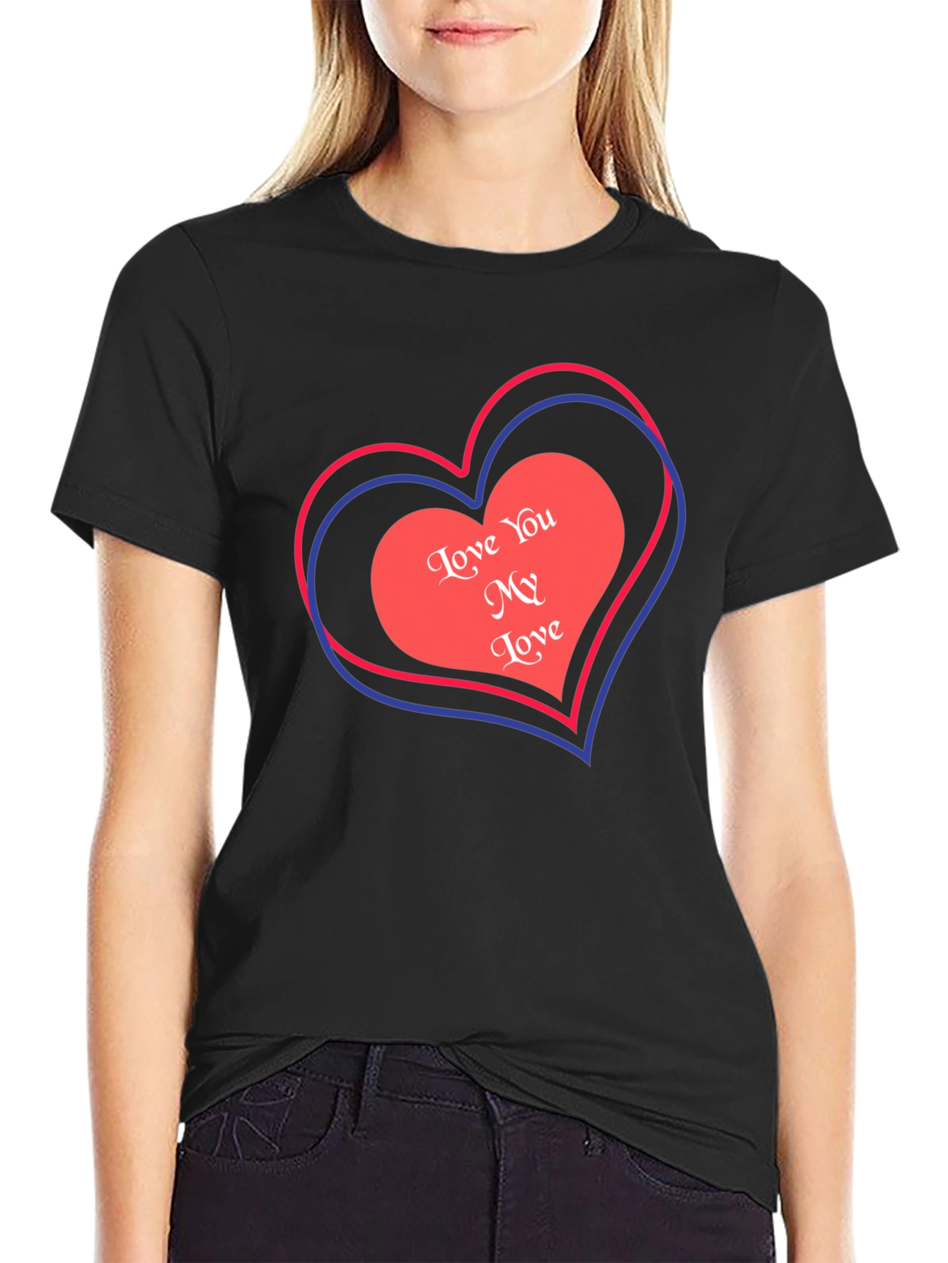 Love You My Love Graphic Tee