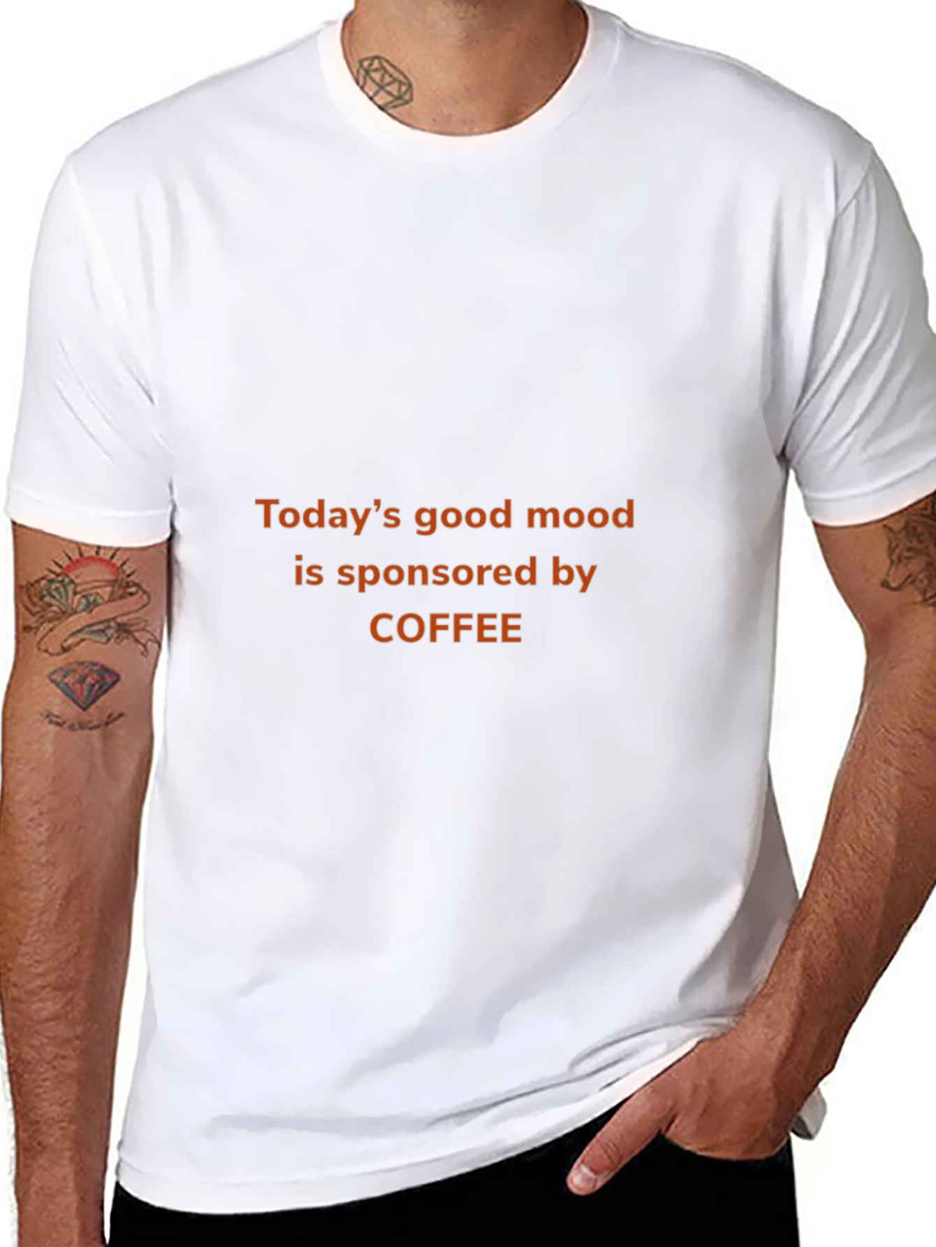 Coffee Sponsored Mood T-Shirt