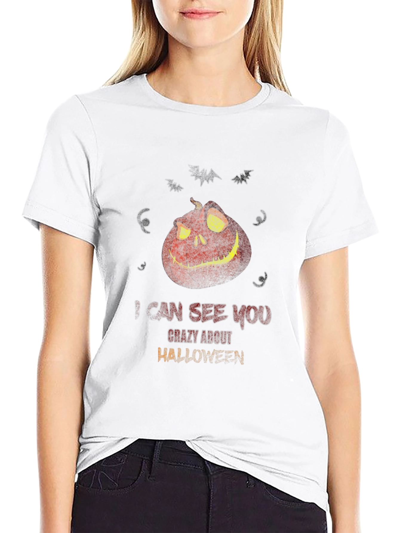 Halloween Pumpkin T-Shirt - See You Crazy About Halloween