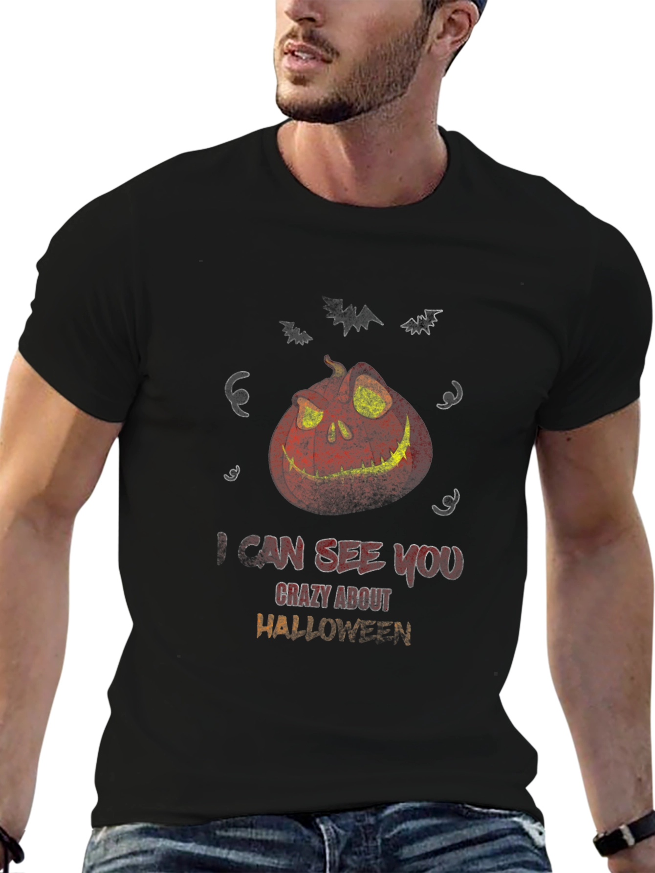Halloween Pumpkin T-Shirt - See You Crazy About Halloween