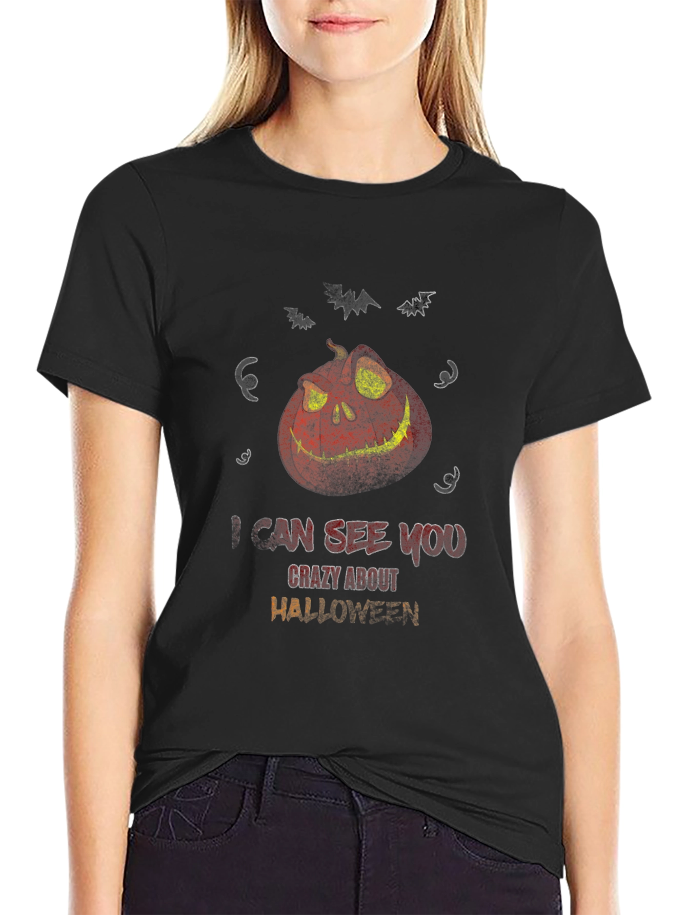 Halloween Pumpkin T-Shirt - See You Crazy About Halloween