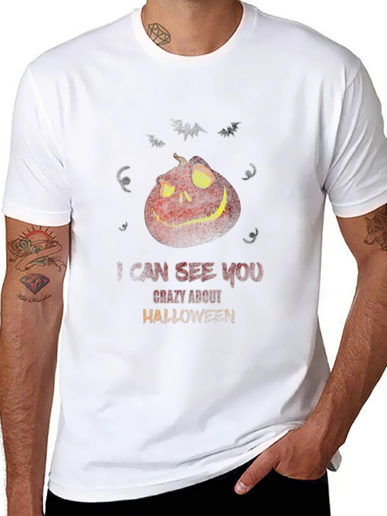 Halloween Pumpkin T-Shirt - See You Crazy About Halloween