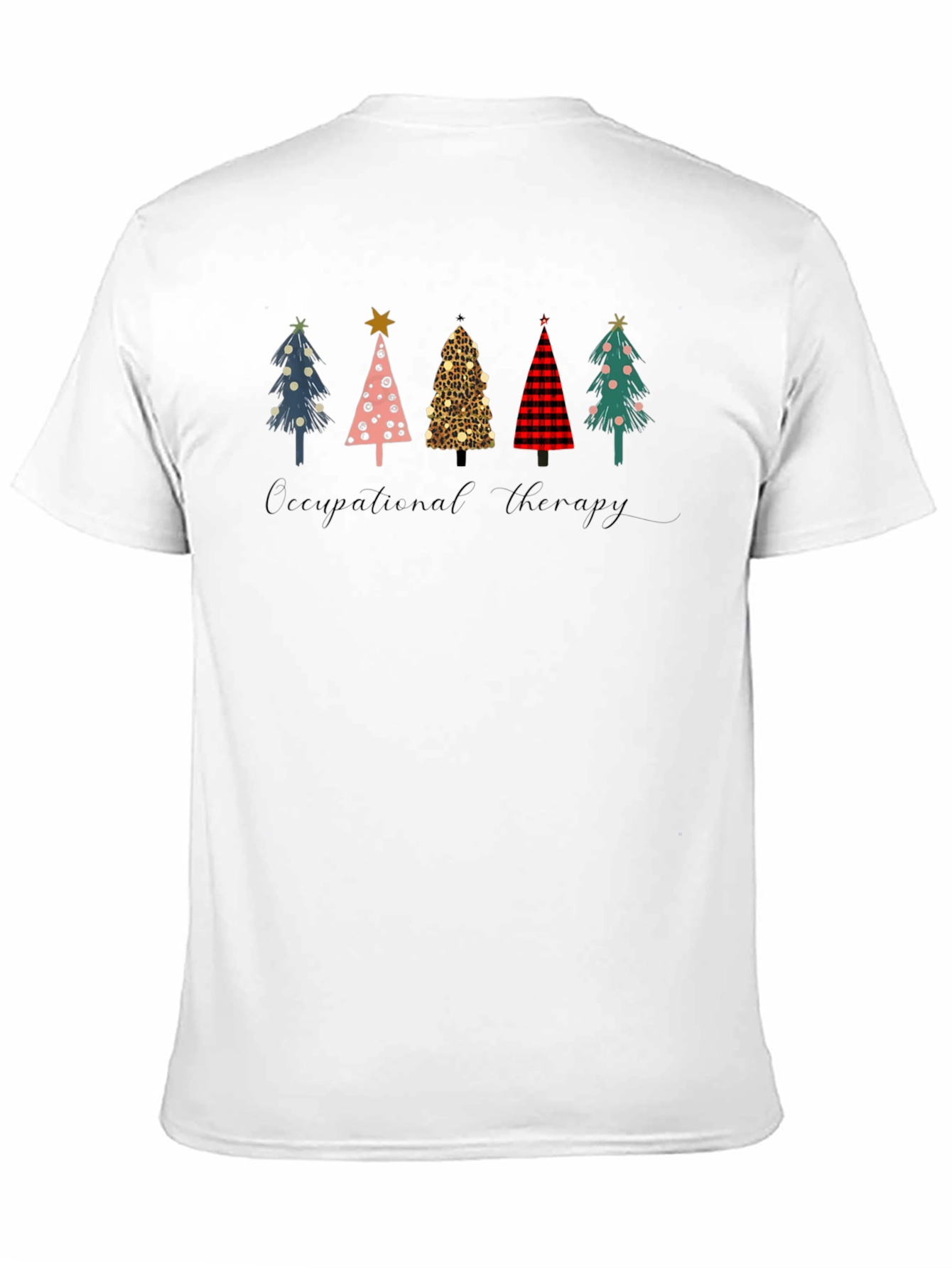 Occupational Therapy Christmas Tree T-Shirt