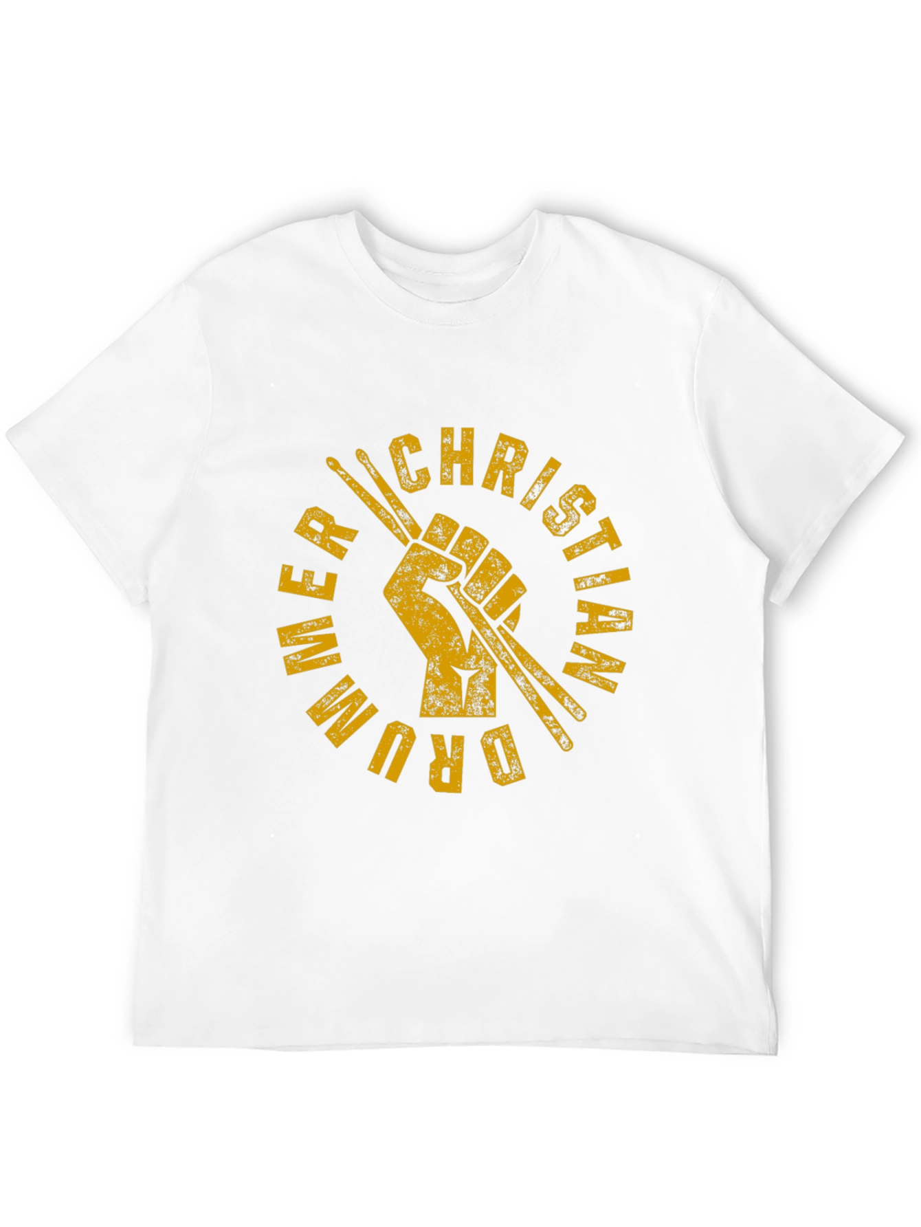 Christian Drummer Black T-Shirt