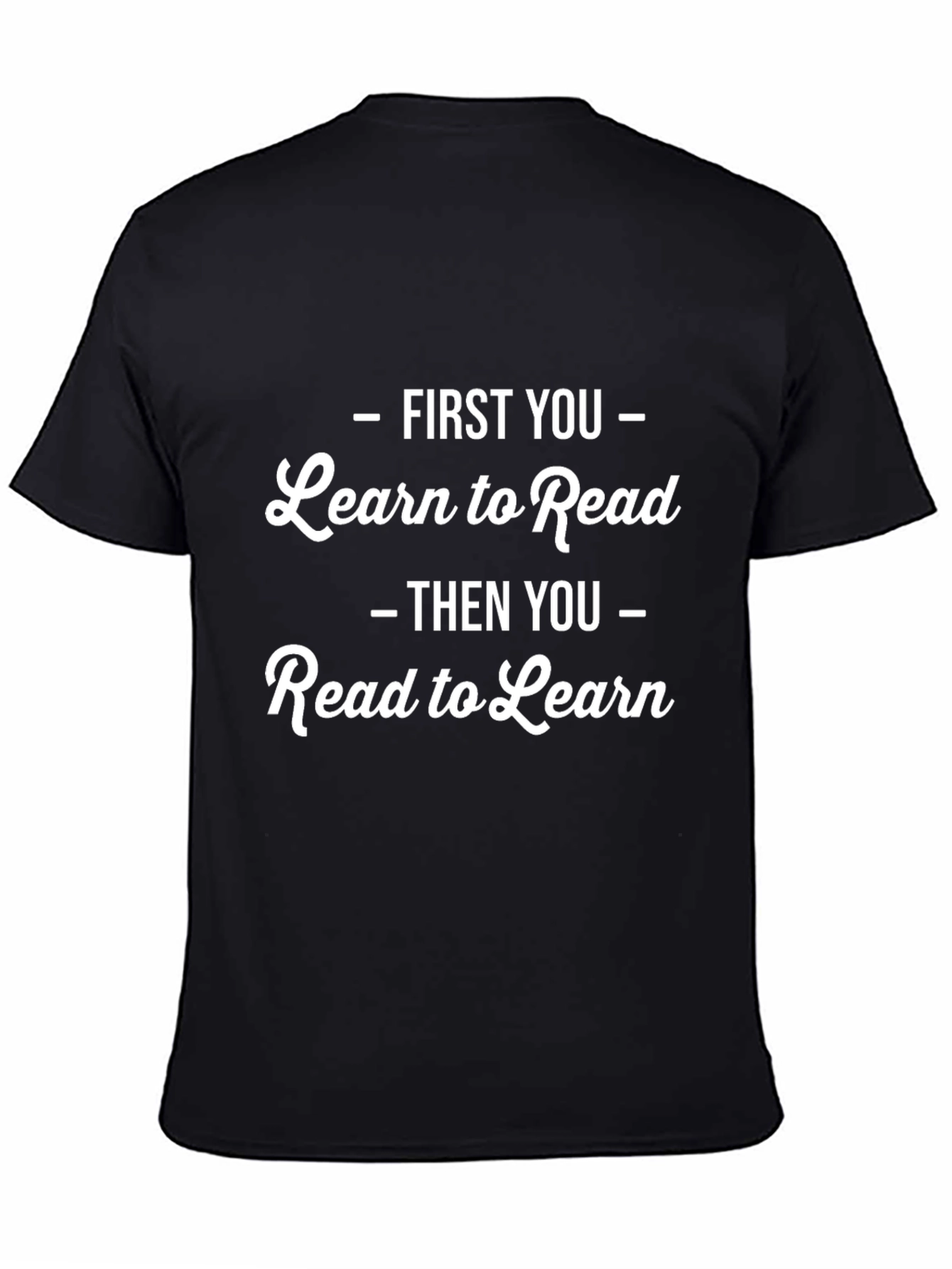Learn to Read Graphic T-Shirt