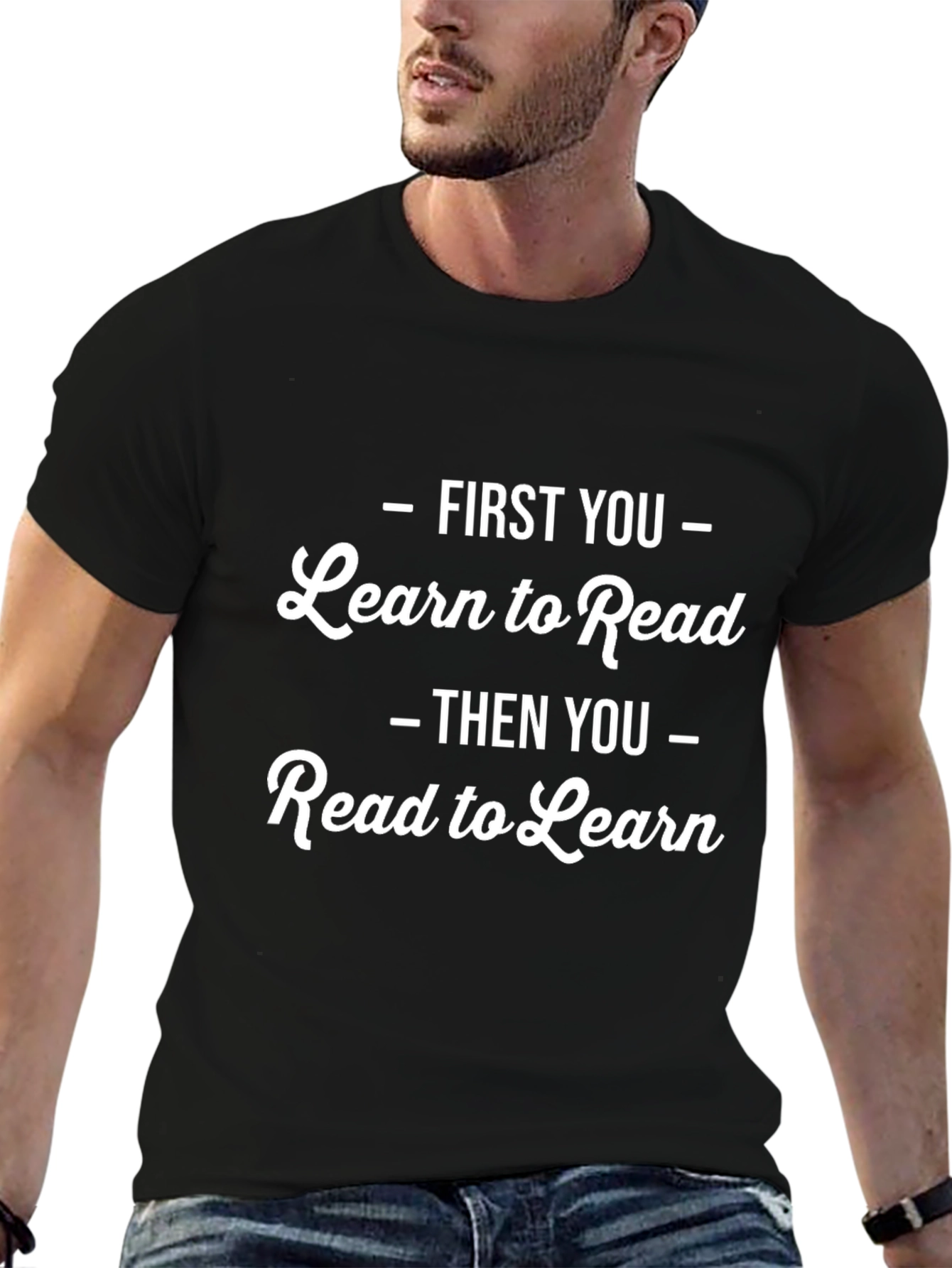 Learn to Read Graphic T-Shirt