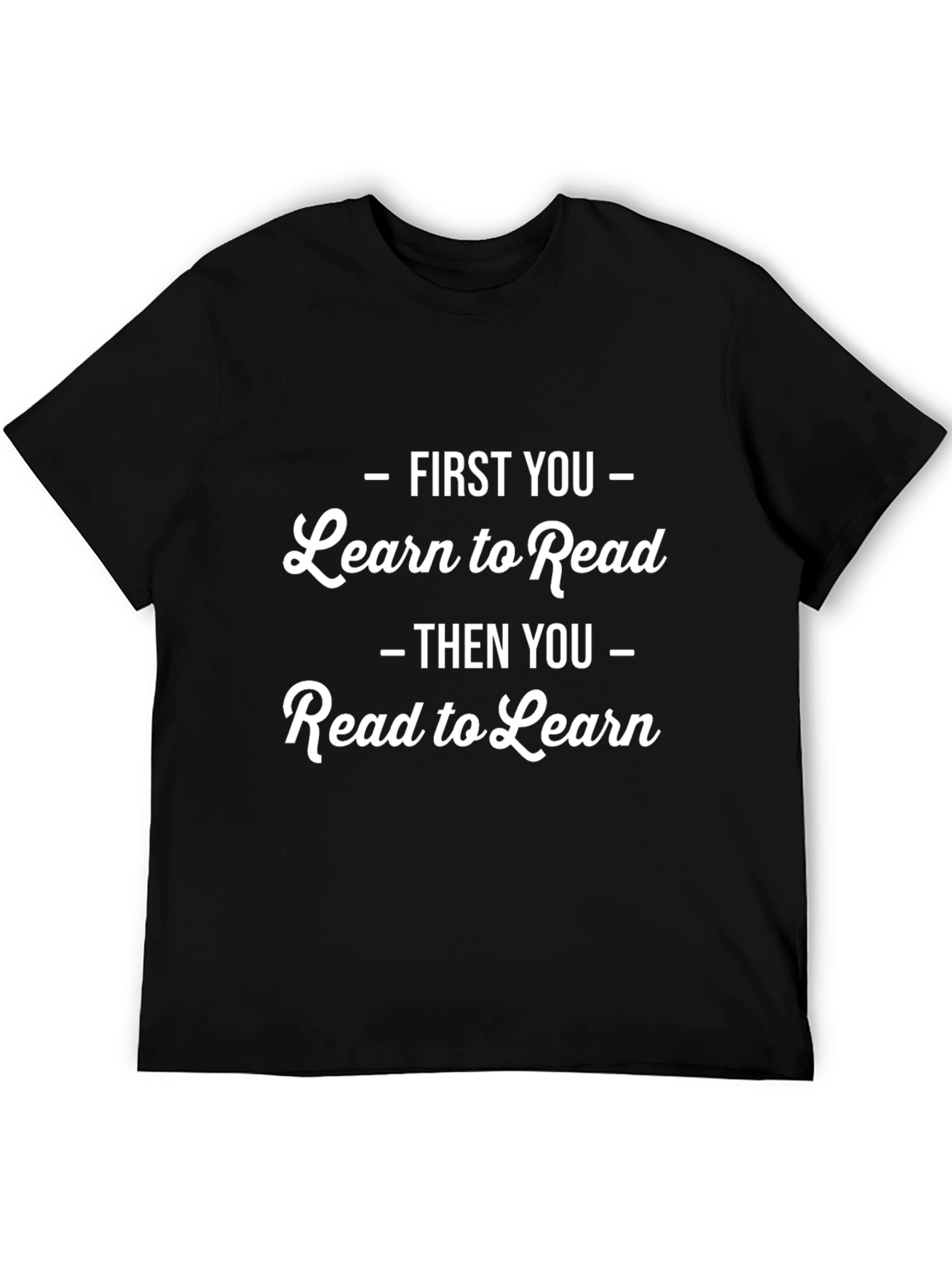 Learn to Read Graphic T-Shirt