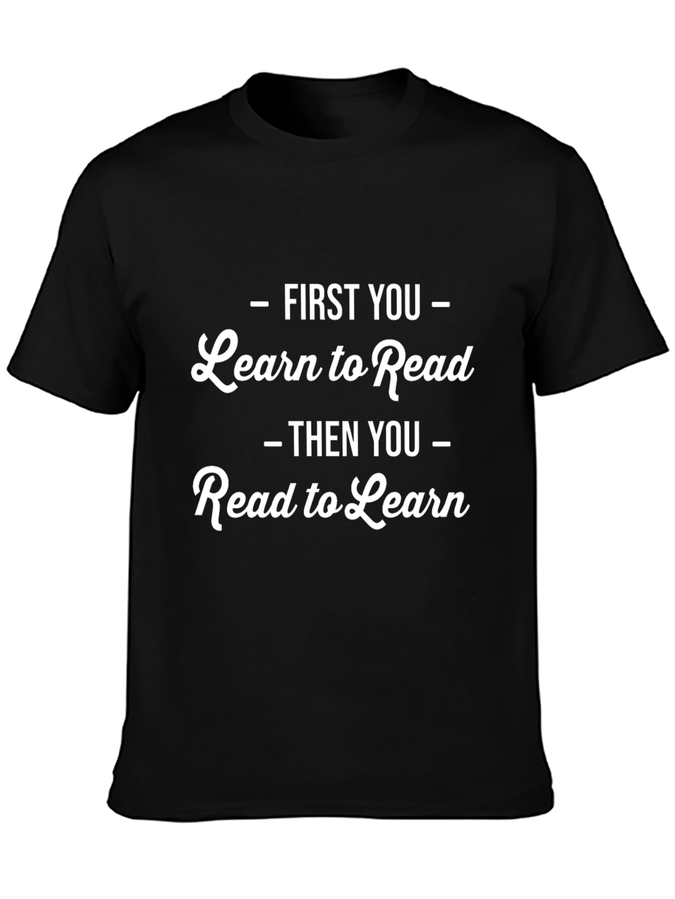 Learn to Read Graphic T-Shirt