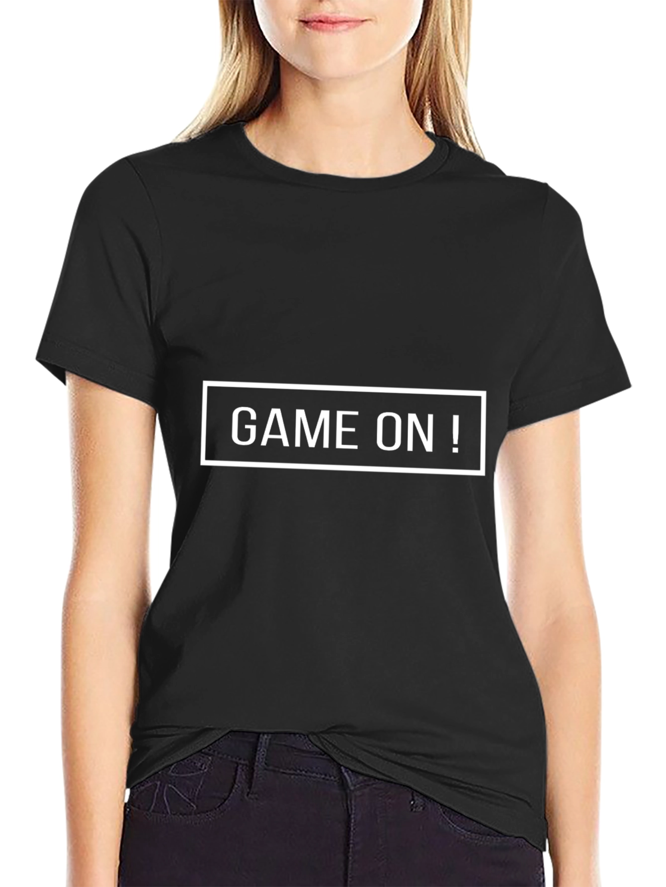 Game On Black T-Shirt - Gamer Style