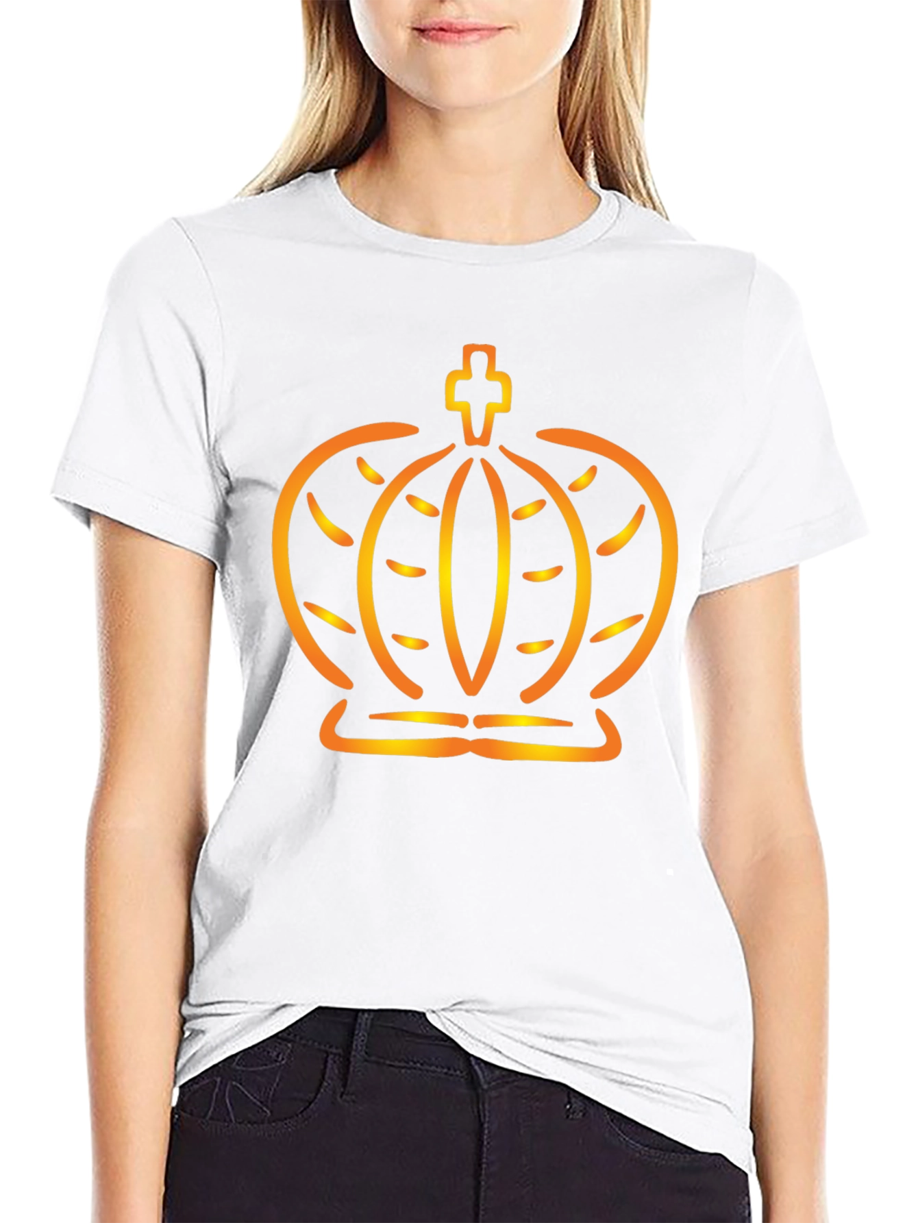 Royal Crown Graphic Tee - Modern Style