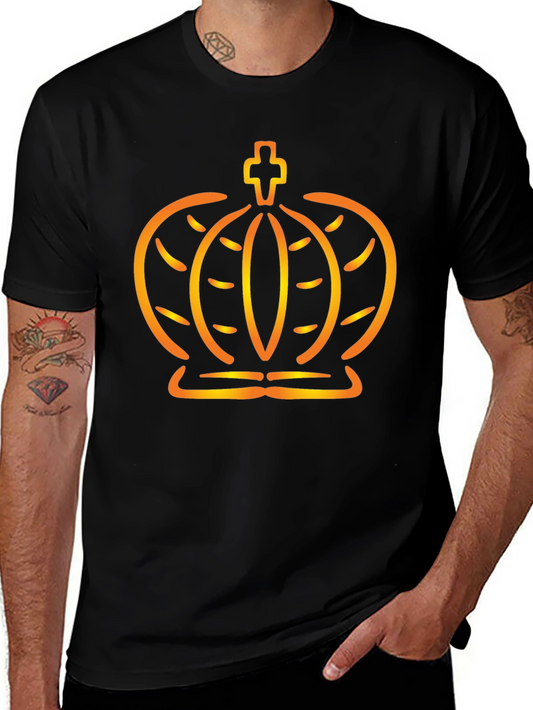 Royal Crown Graphic Tee - Modern Style
