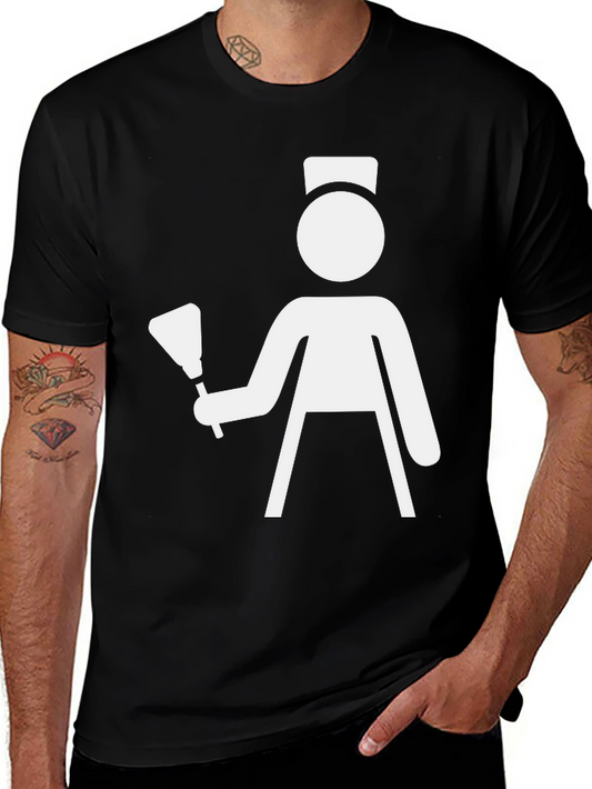 Bellhop Graphic Tee - Funny Hotel Staff Shirt
