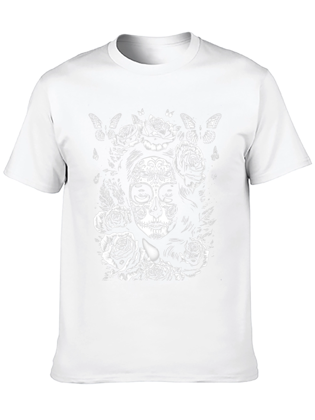 Sugar Skull Floral T-Shirt