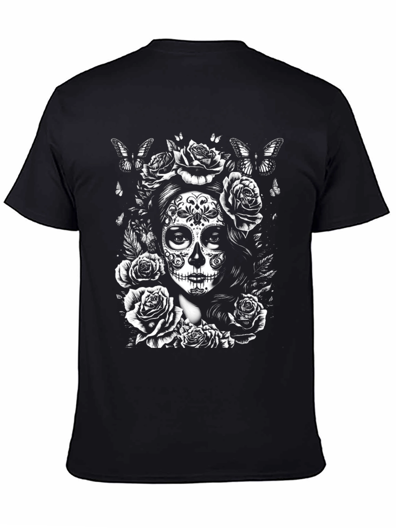 Sugar Skull Floral T-Shirt