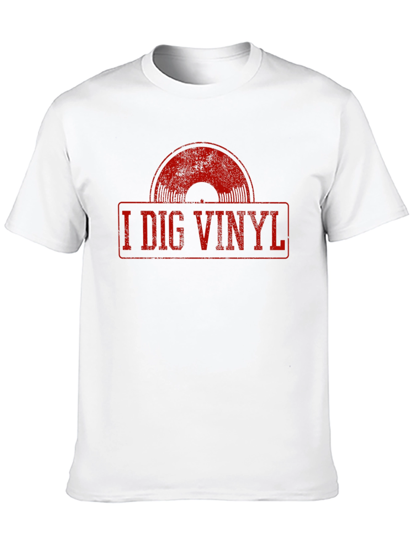 I Dig Vinyl Graphic T-Shirt